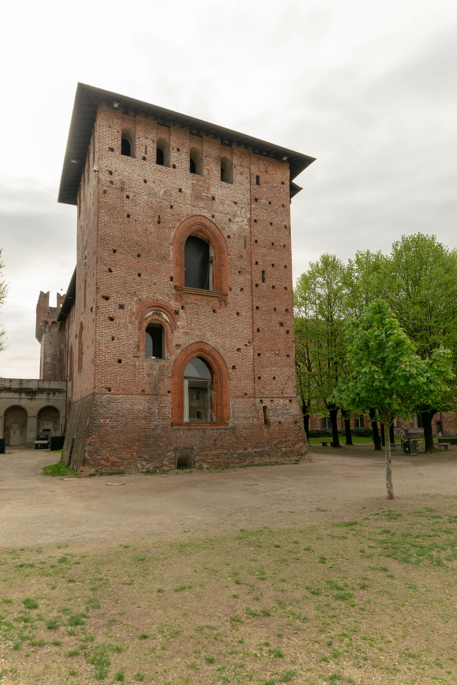 Il Maschio. (Castello Sforzesco di Vigevano)