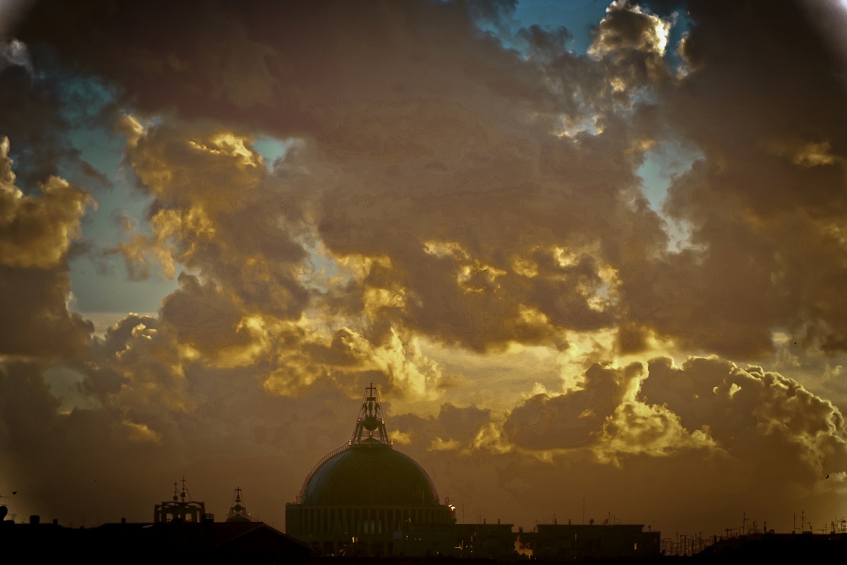 il cielo di Roma sud