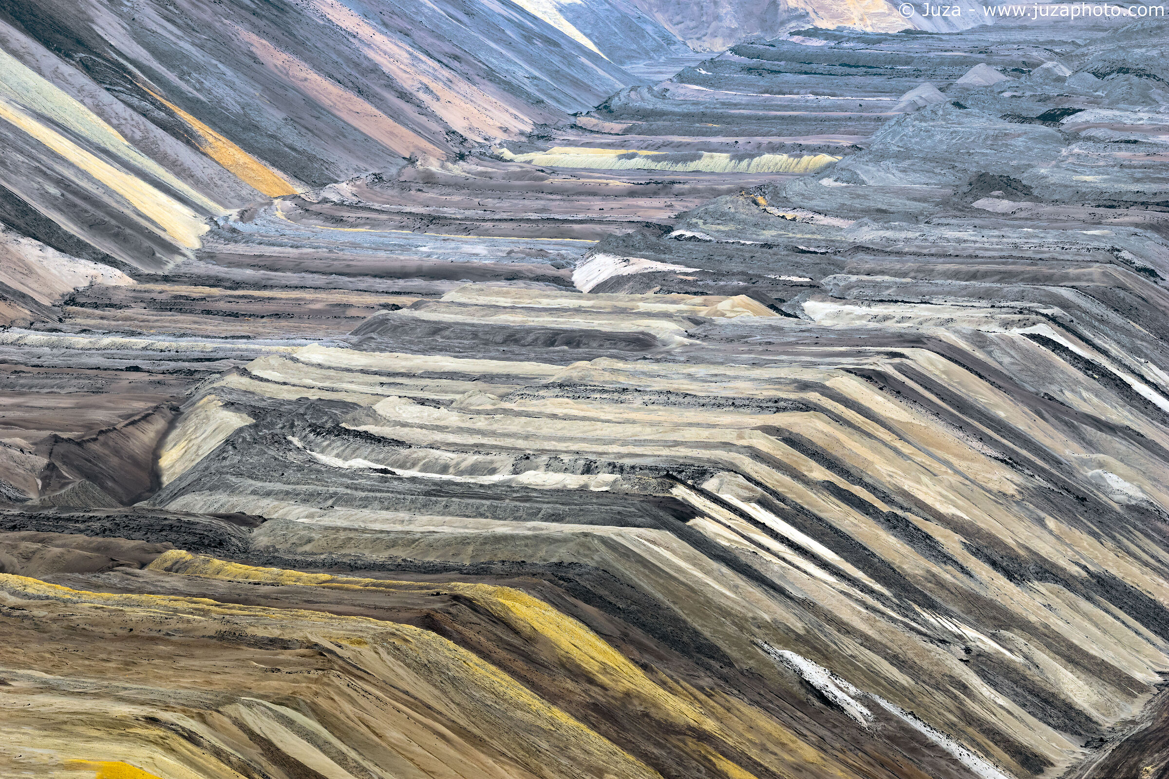 Garzweiler Mine, the colors of the Earth