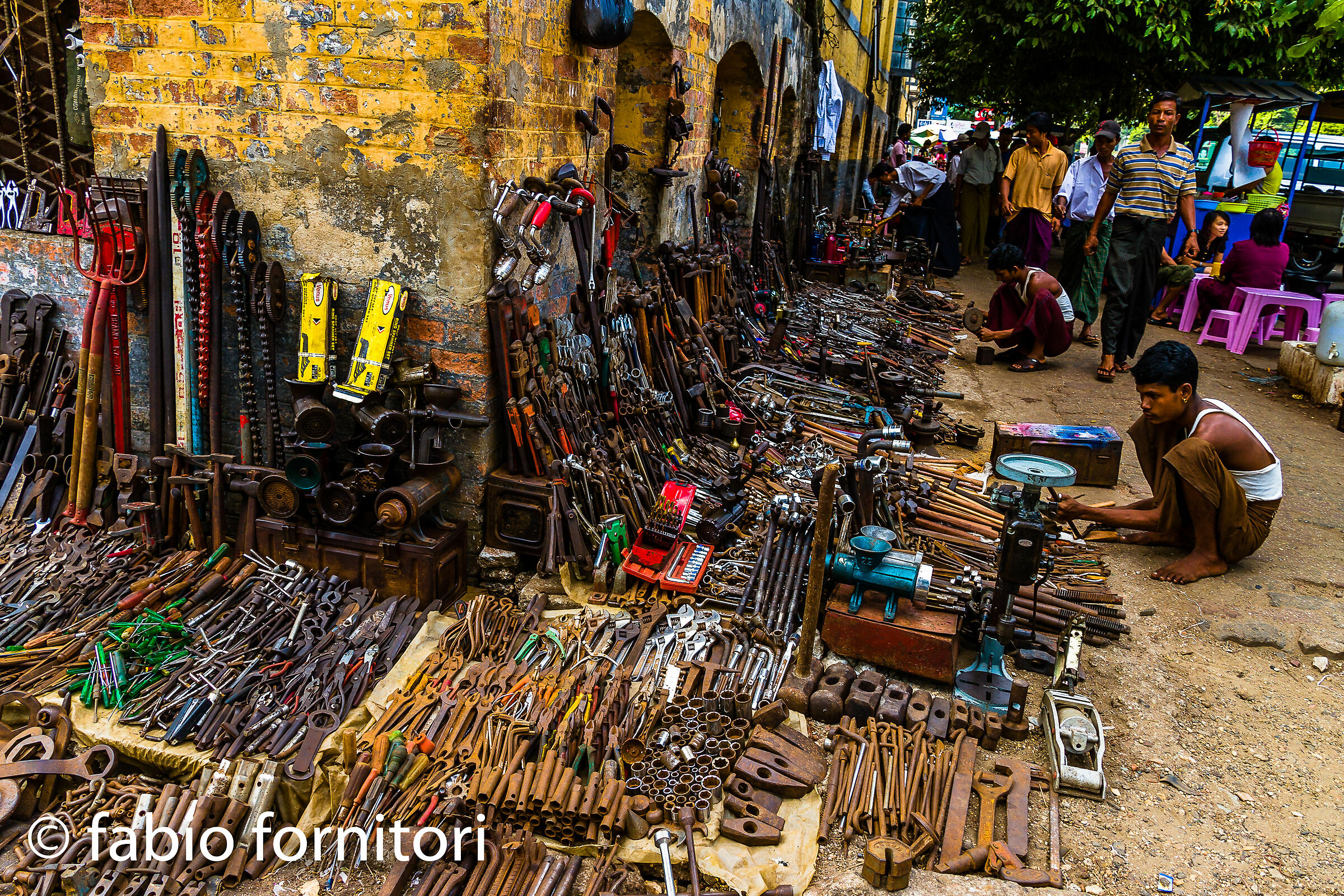 Yangoon Street Hardware ,  Myanmar, 2009