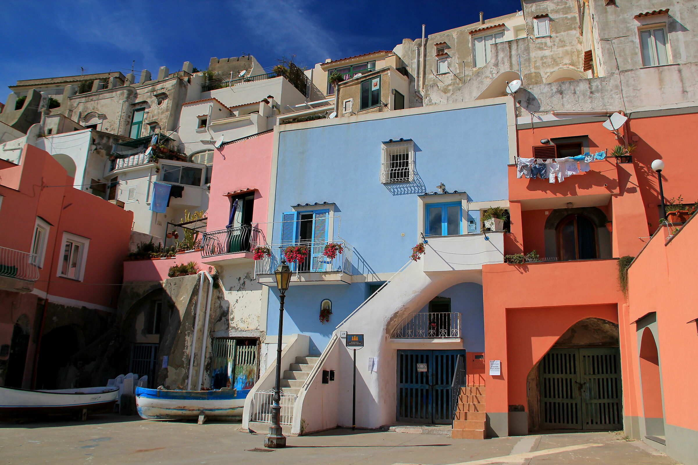 Procida. The Plaza