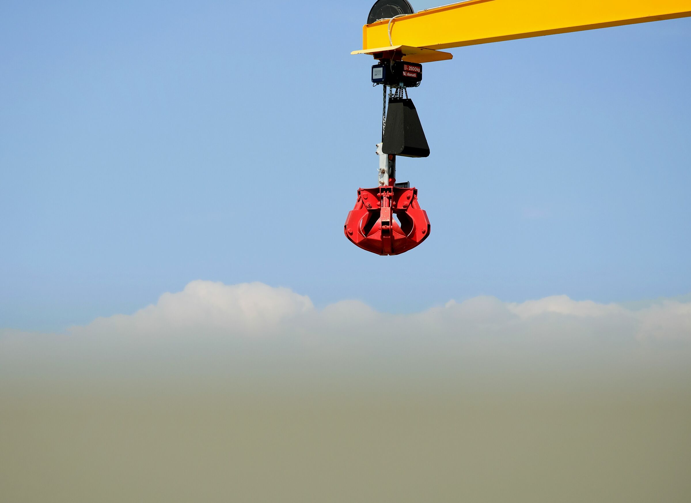 A hook in the middle of the sky