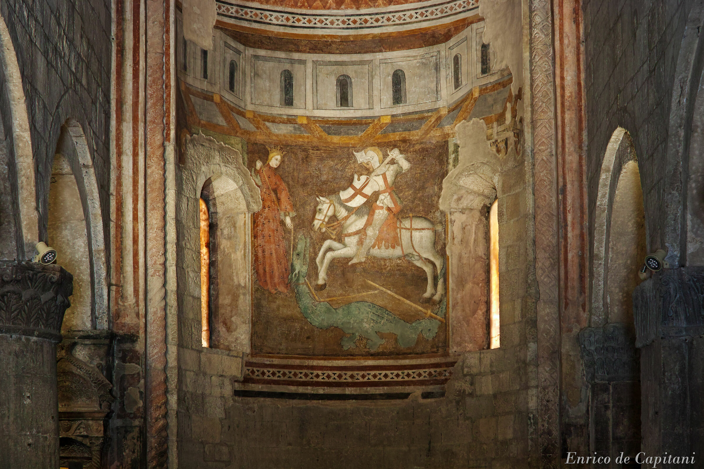 San Giorgio e il drago. Vigoleno