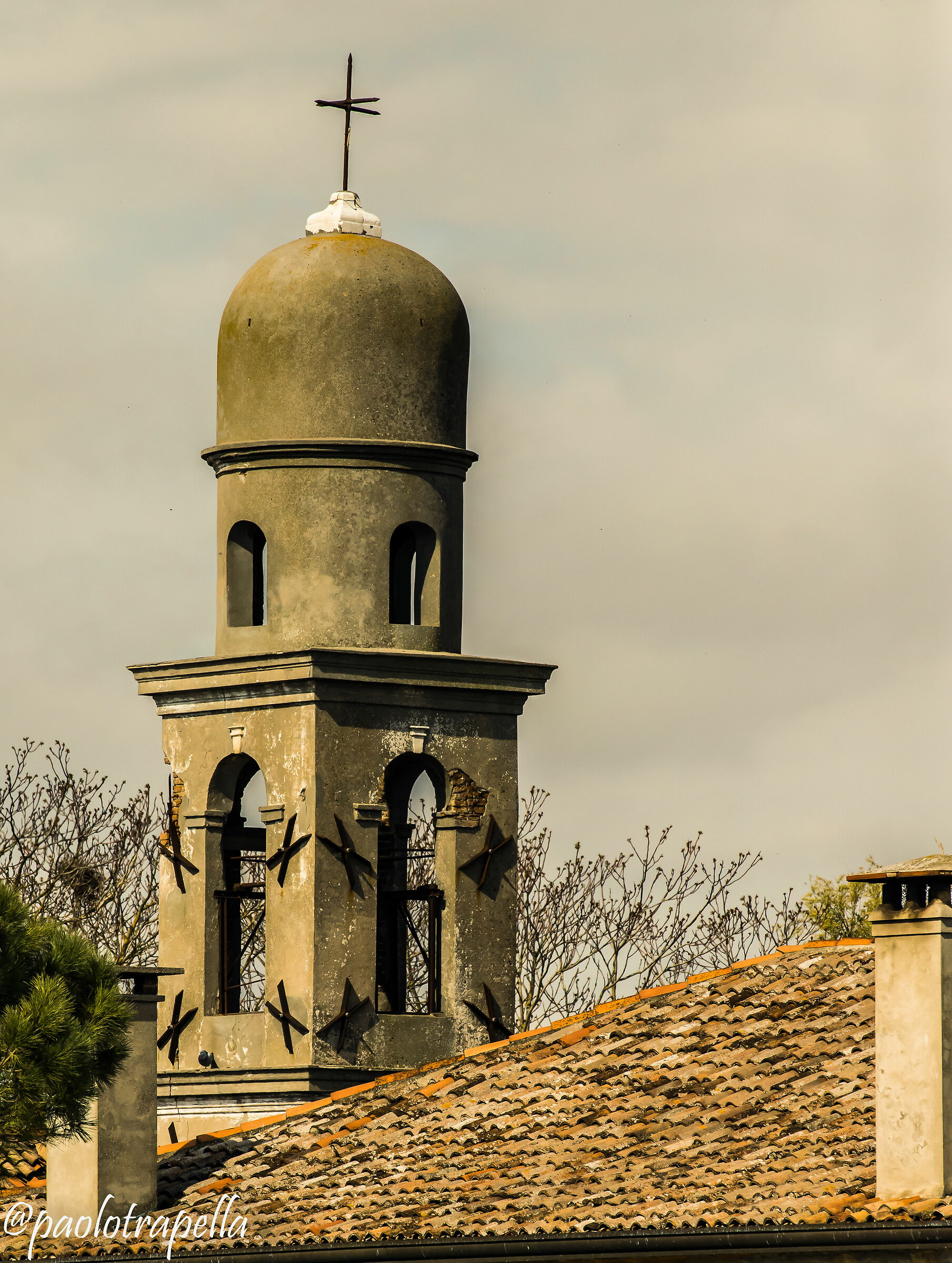 The bell tower of Cavanella PO