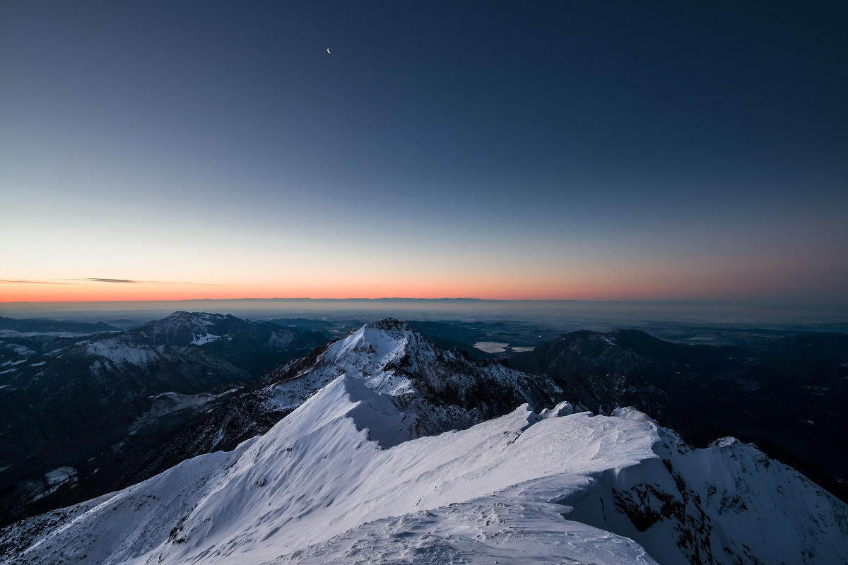 Grignetta dal rifugio Brioschi - Alba 1