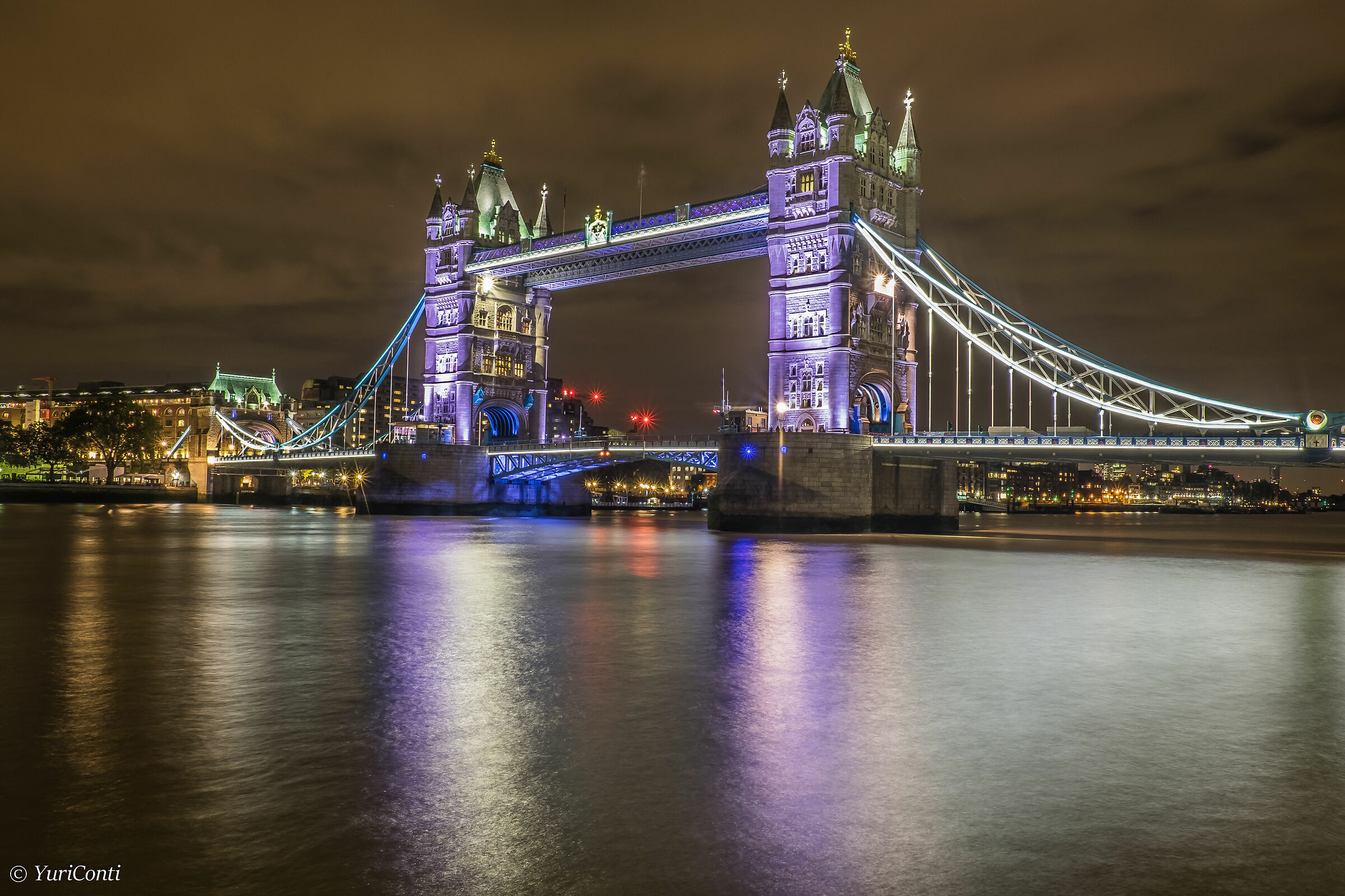 Tower Bridge at night
