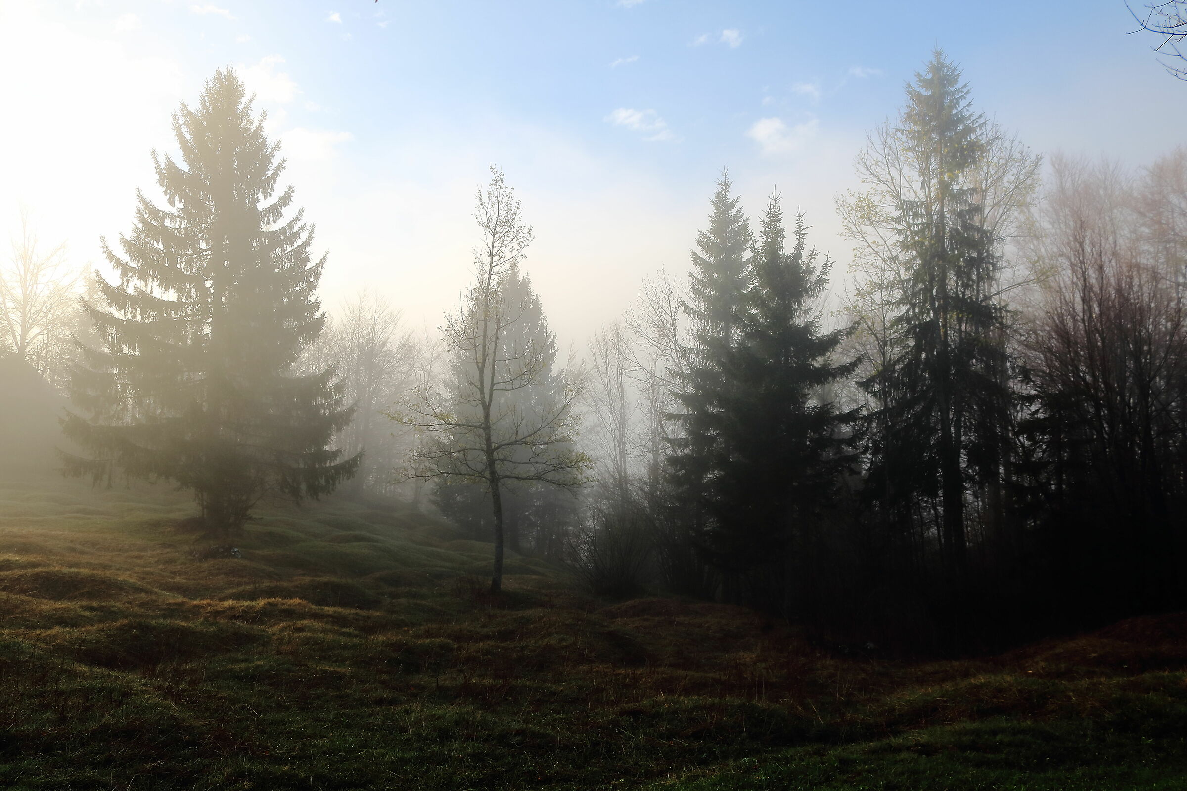 Autumn Sunrise Alpine Hut Bohjni 2017