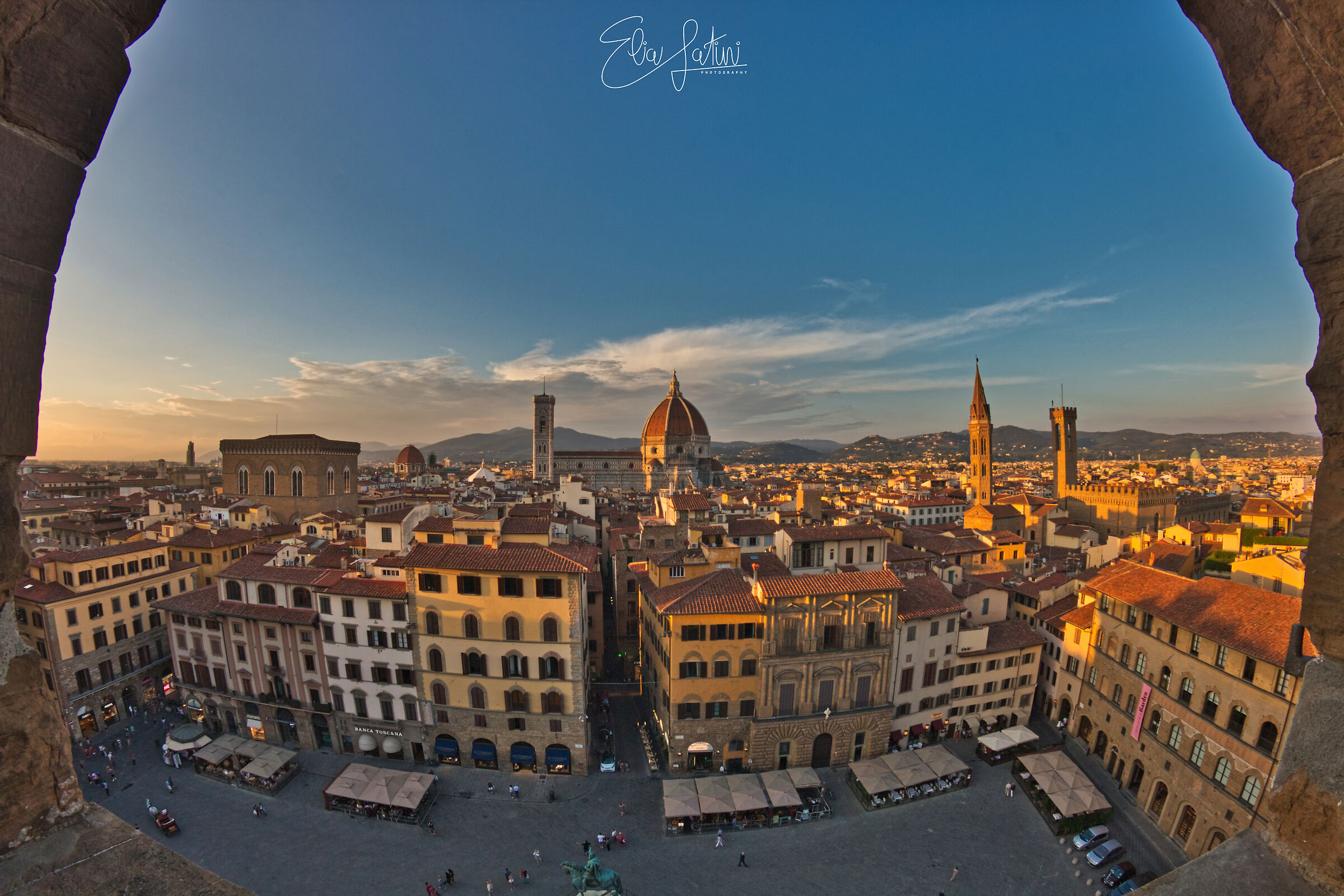 Sunset in Florence