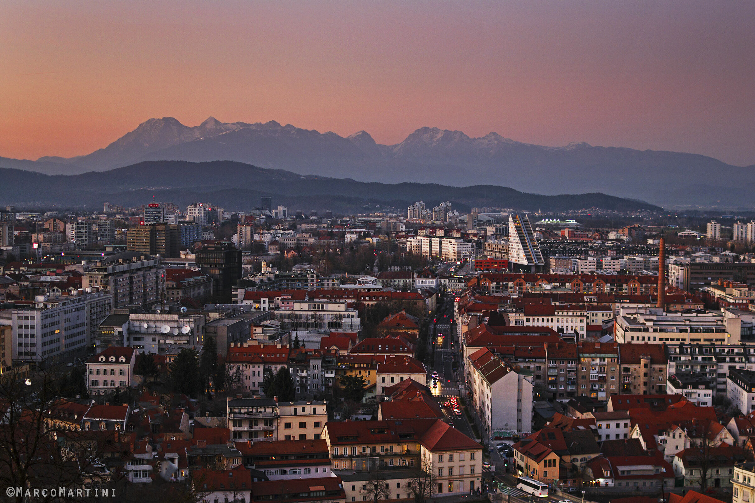 Ljubljana skyline