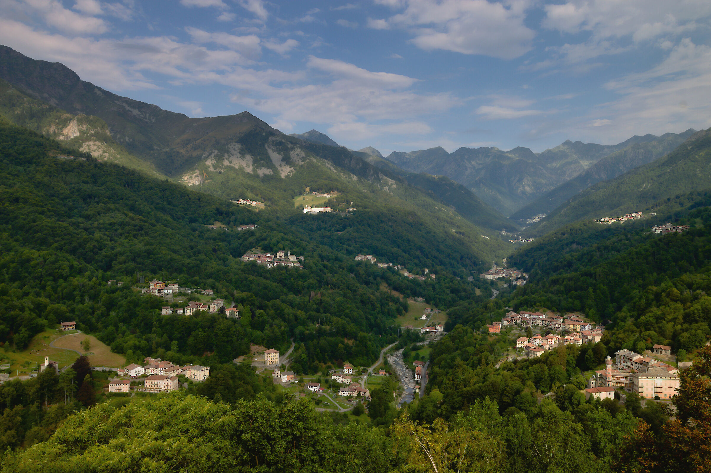 Le frazioni della Valle del Cervo