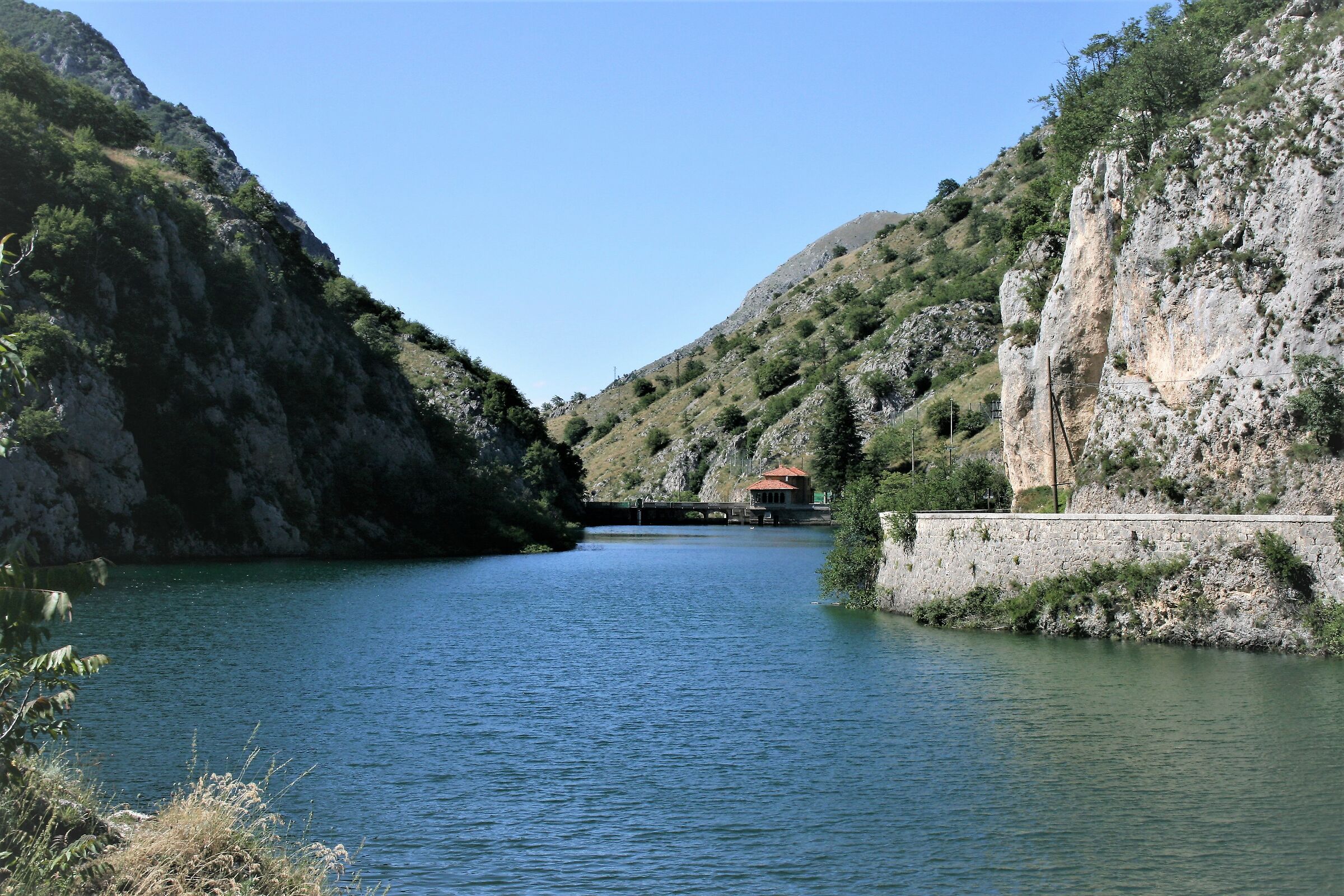 Lake of San Domenico in the Gorges of Sagittarius