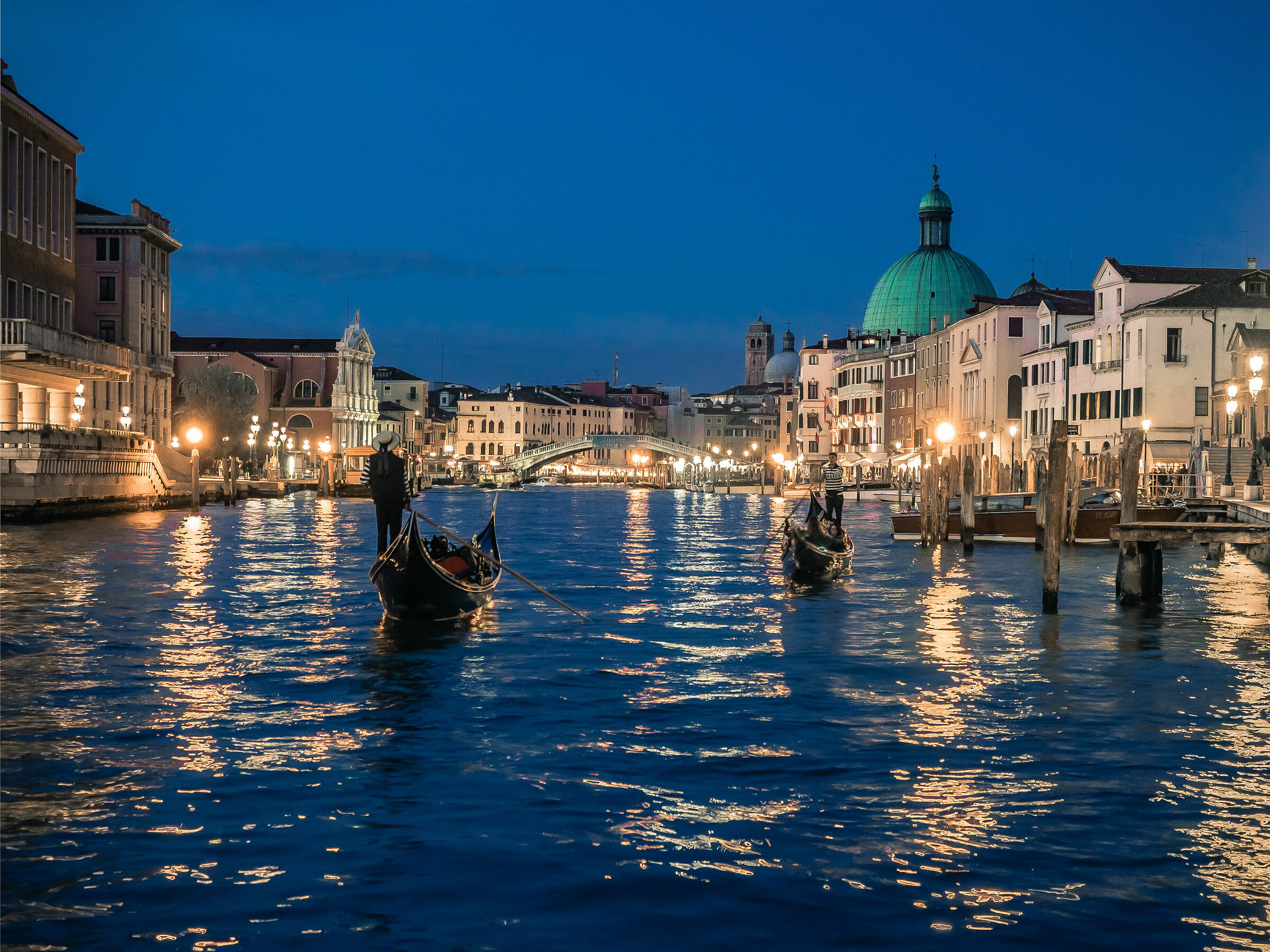 Venice by night