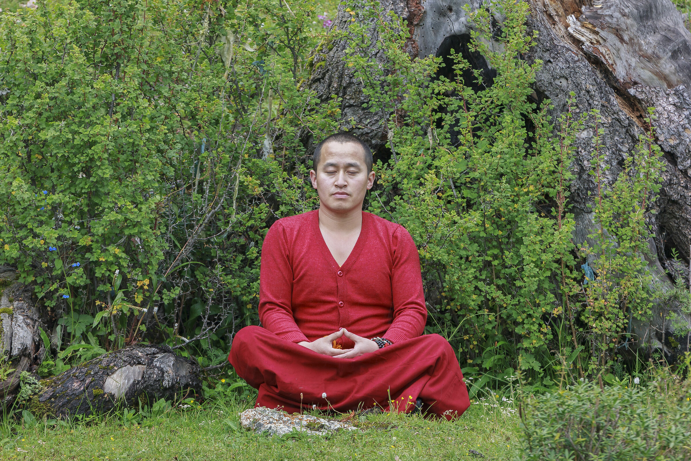 Cina:Sichuan.Kham.Monaco in Meditazione.