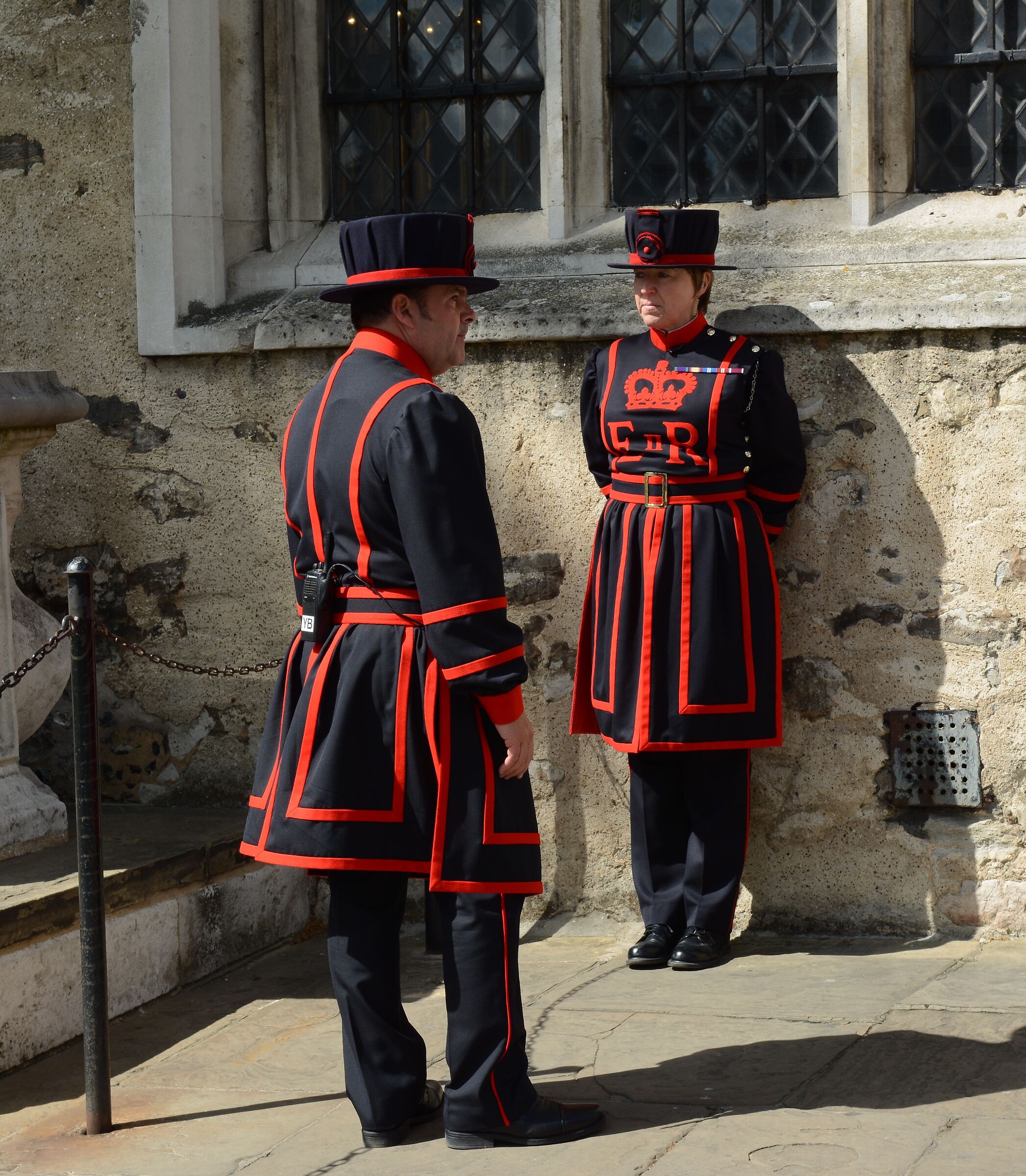 London Guarding the Crown jewels