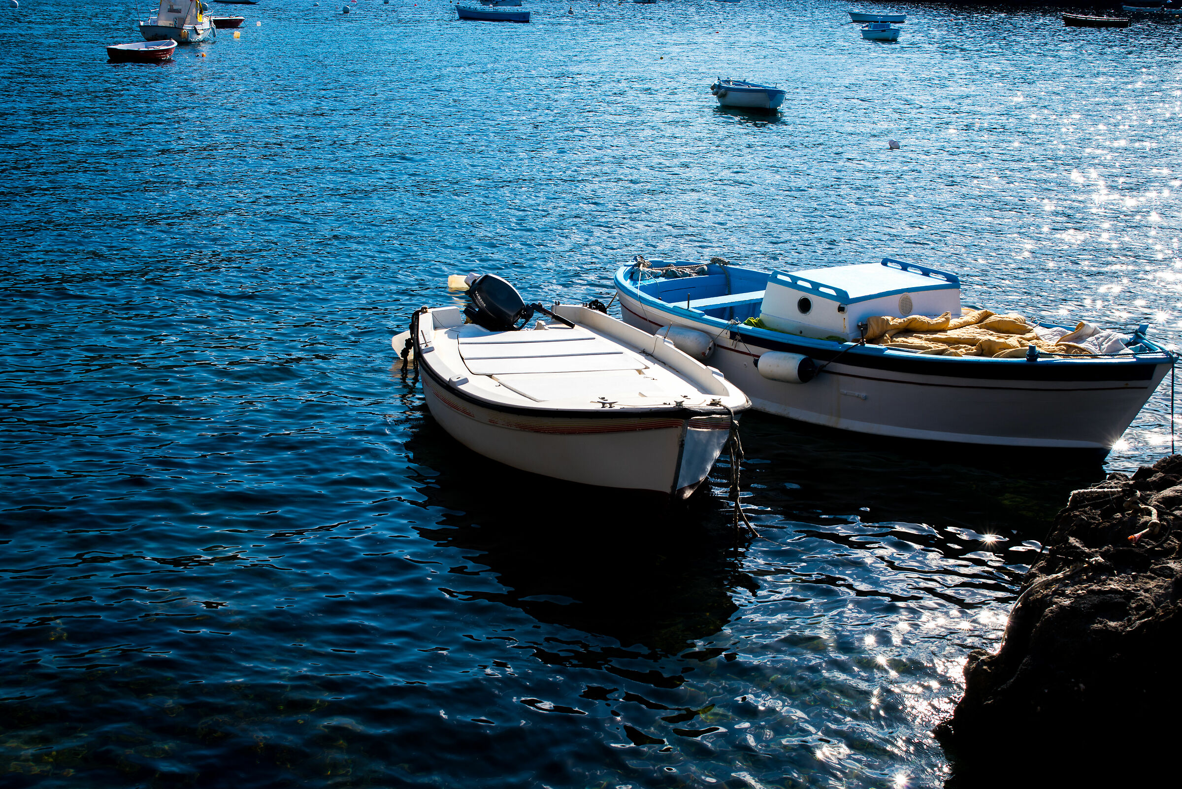 Porto al castello Aragonese