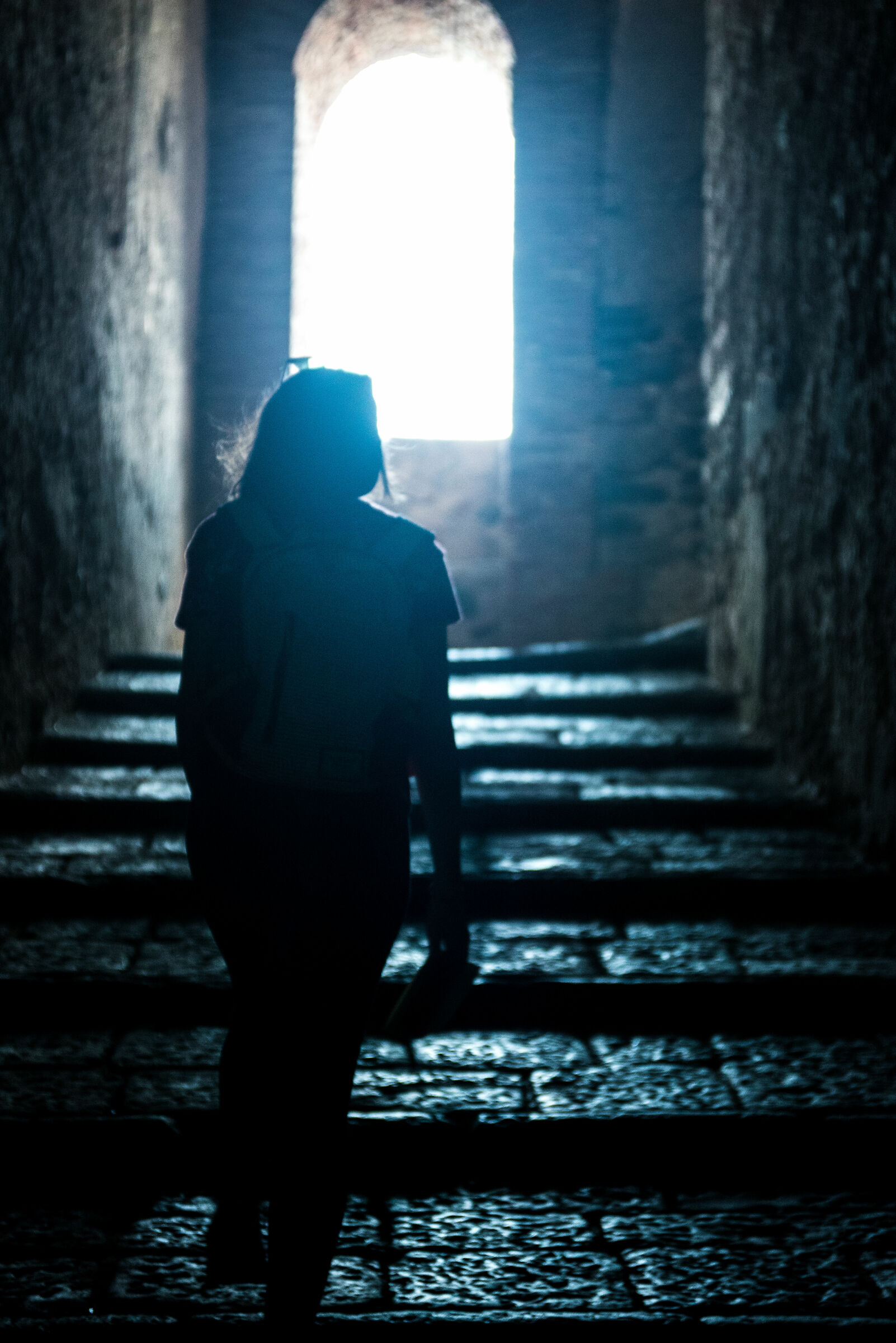 Salita al Castello Aragonese