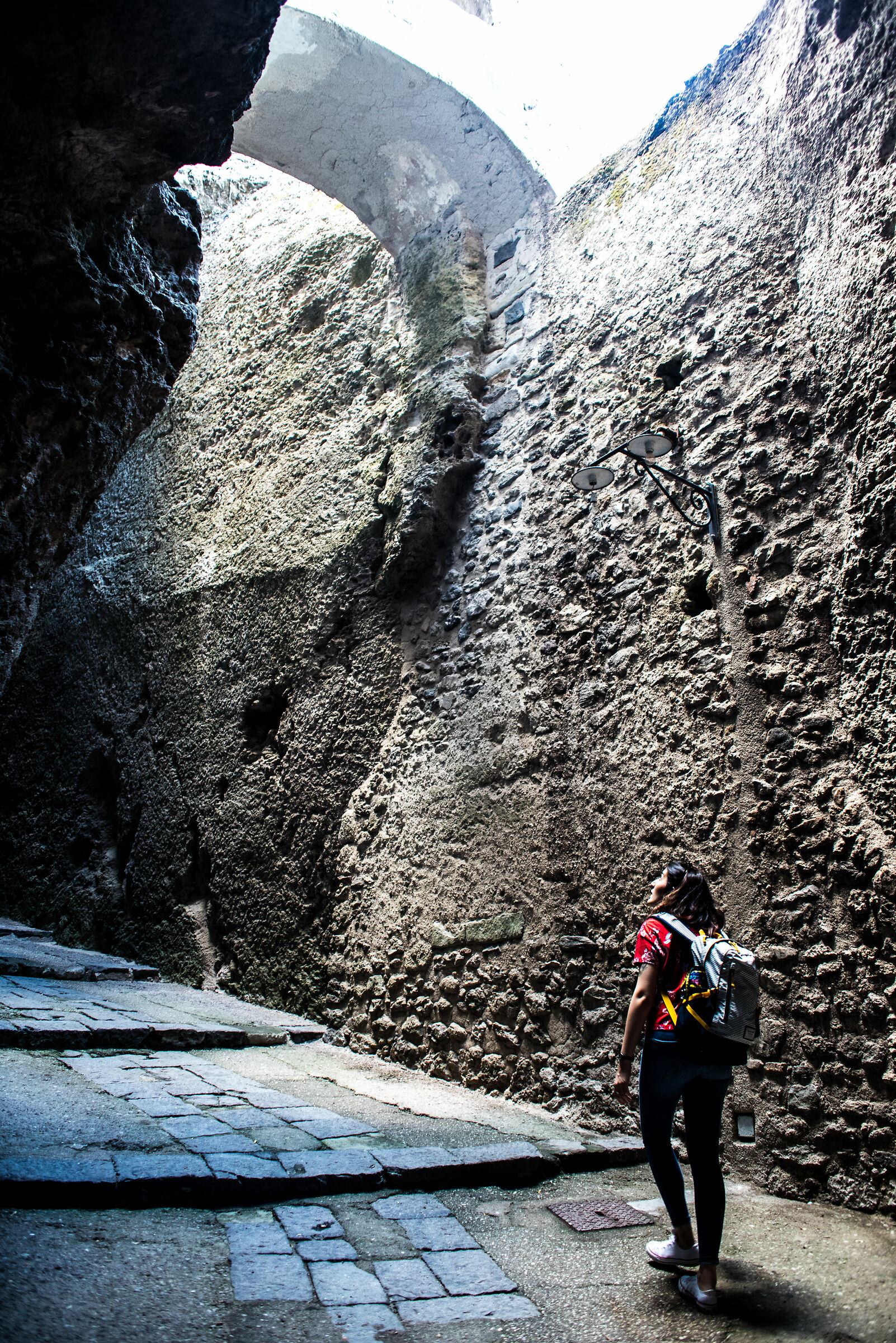 Salita al Castello Aragonese 2