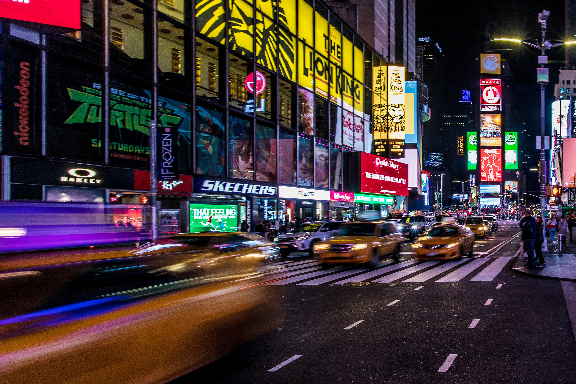 Time Square by night