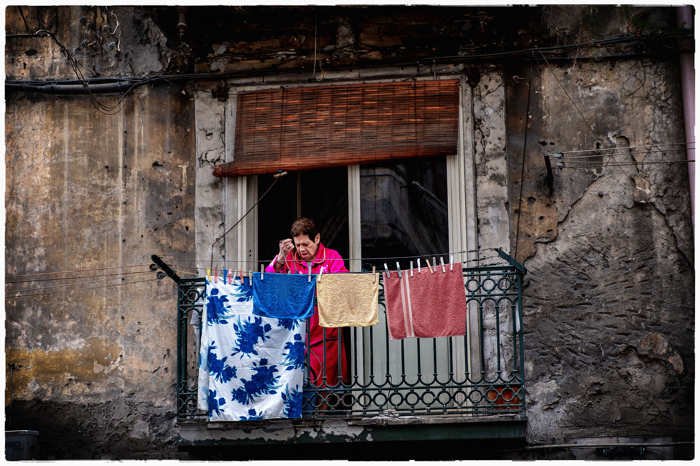 La poesia dei panni stesi...