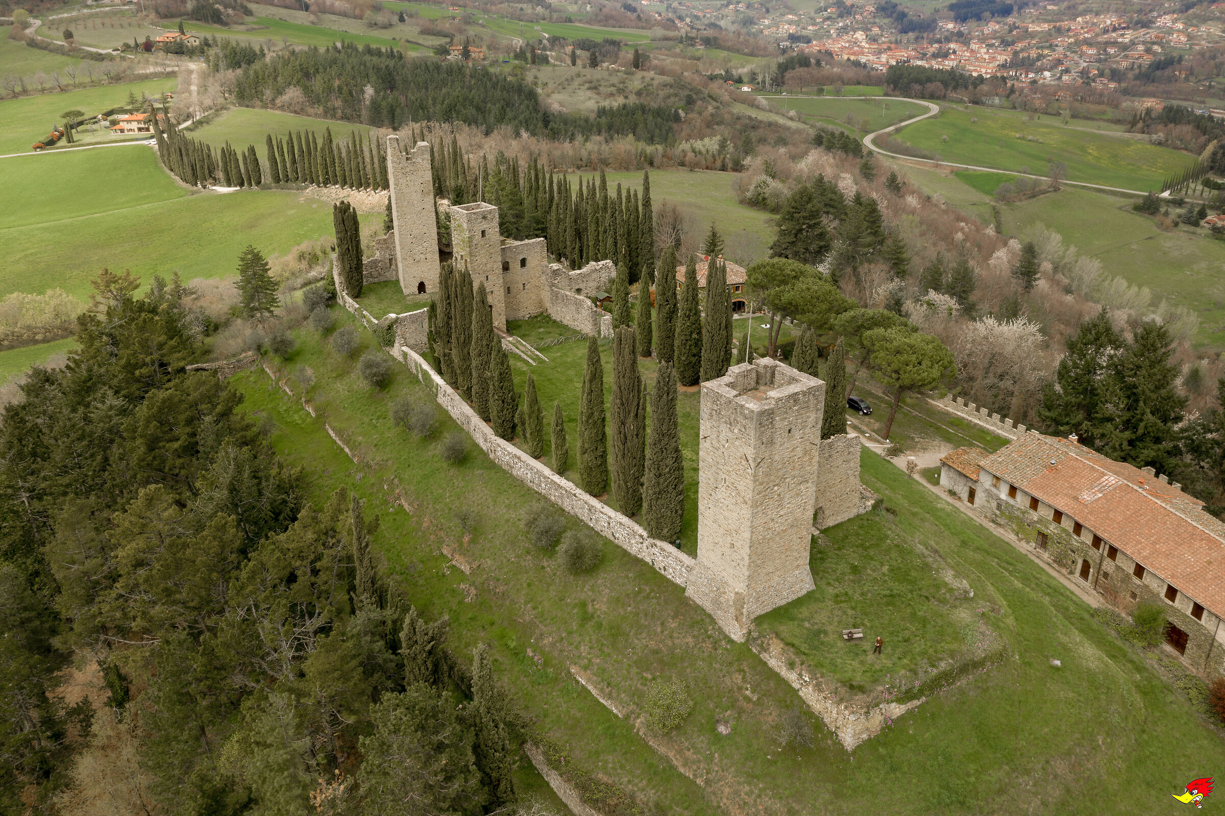 The Castle of Romena (Arezzo)