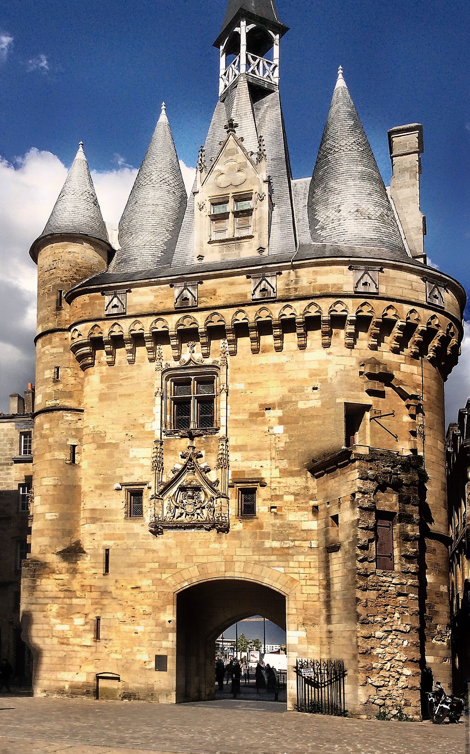 Old Door in Bordeaux