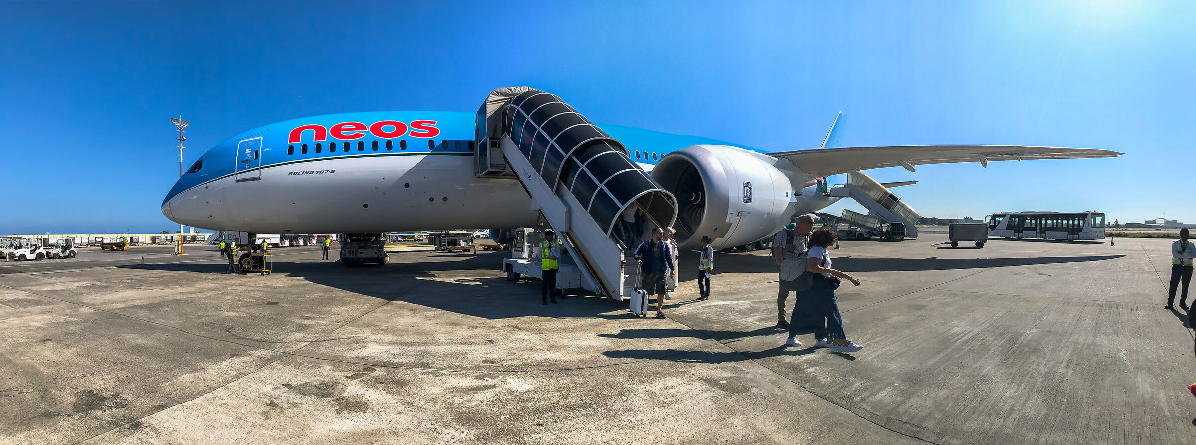 sbarco in Paradiso....