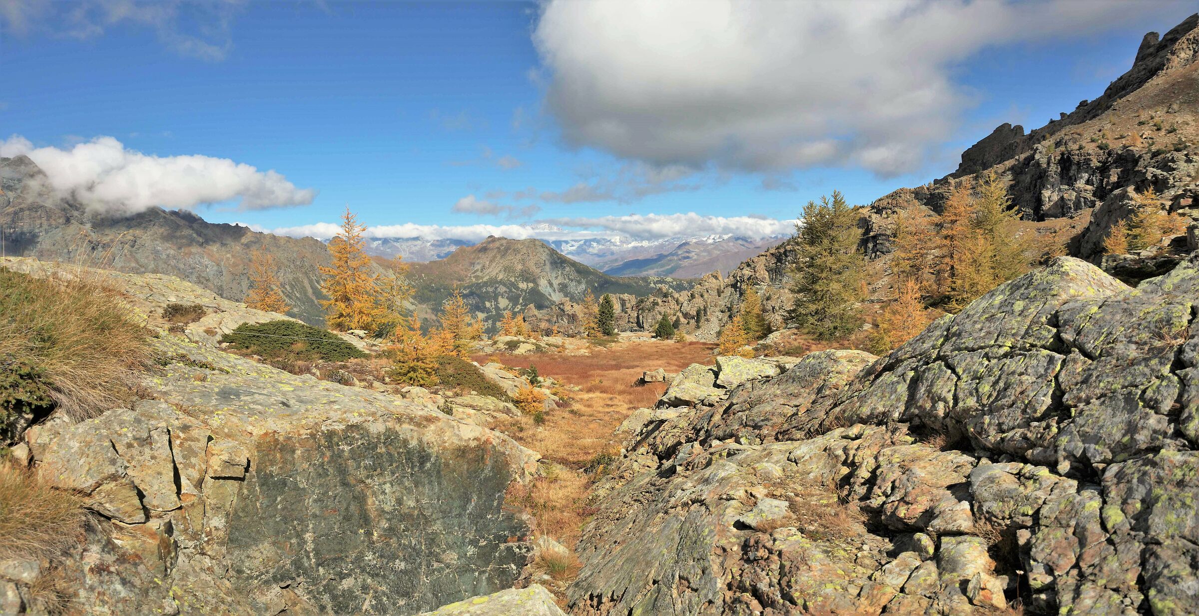 From the Col de La Croix