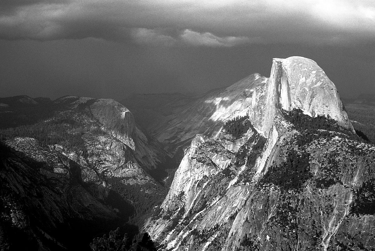 Half Dome with noise ...