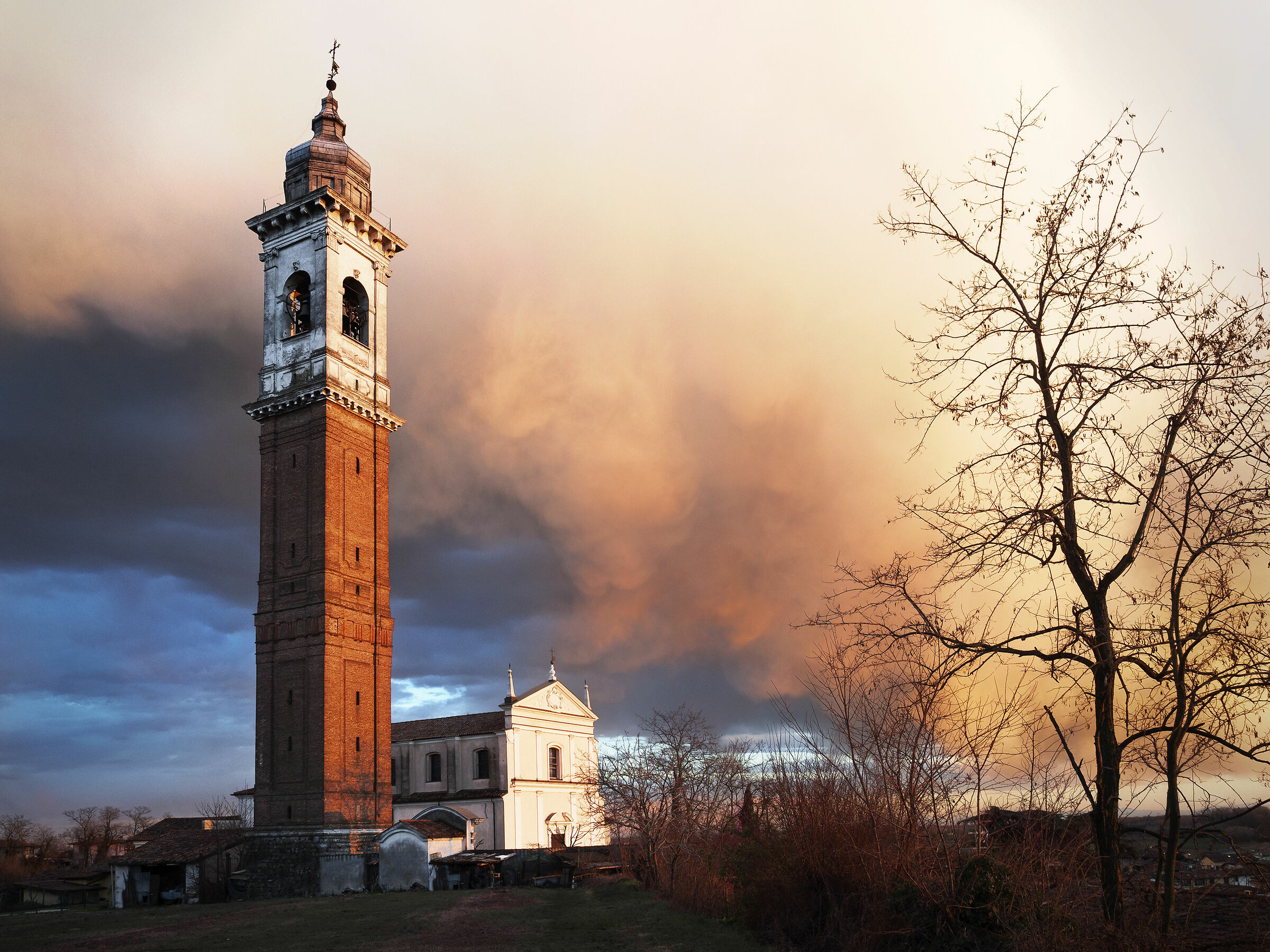 Temporale sopra Capriano del Colle