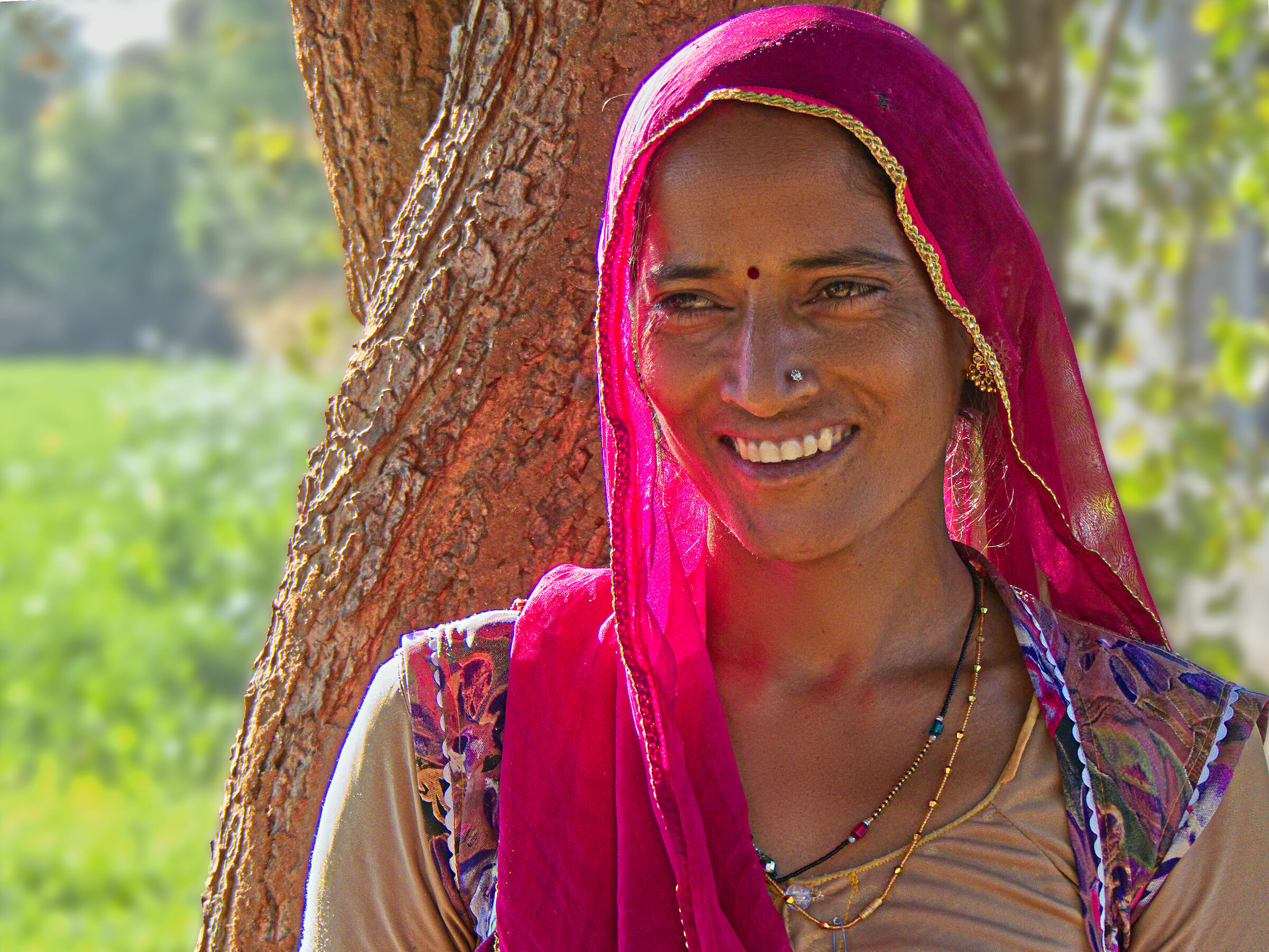 Sorriso dal Rajasthan