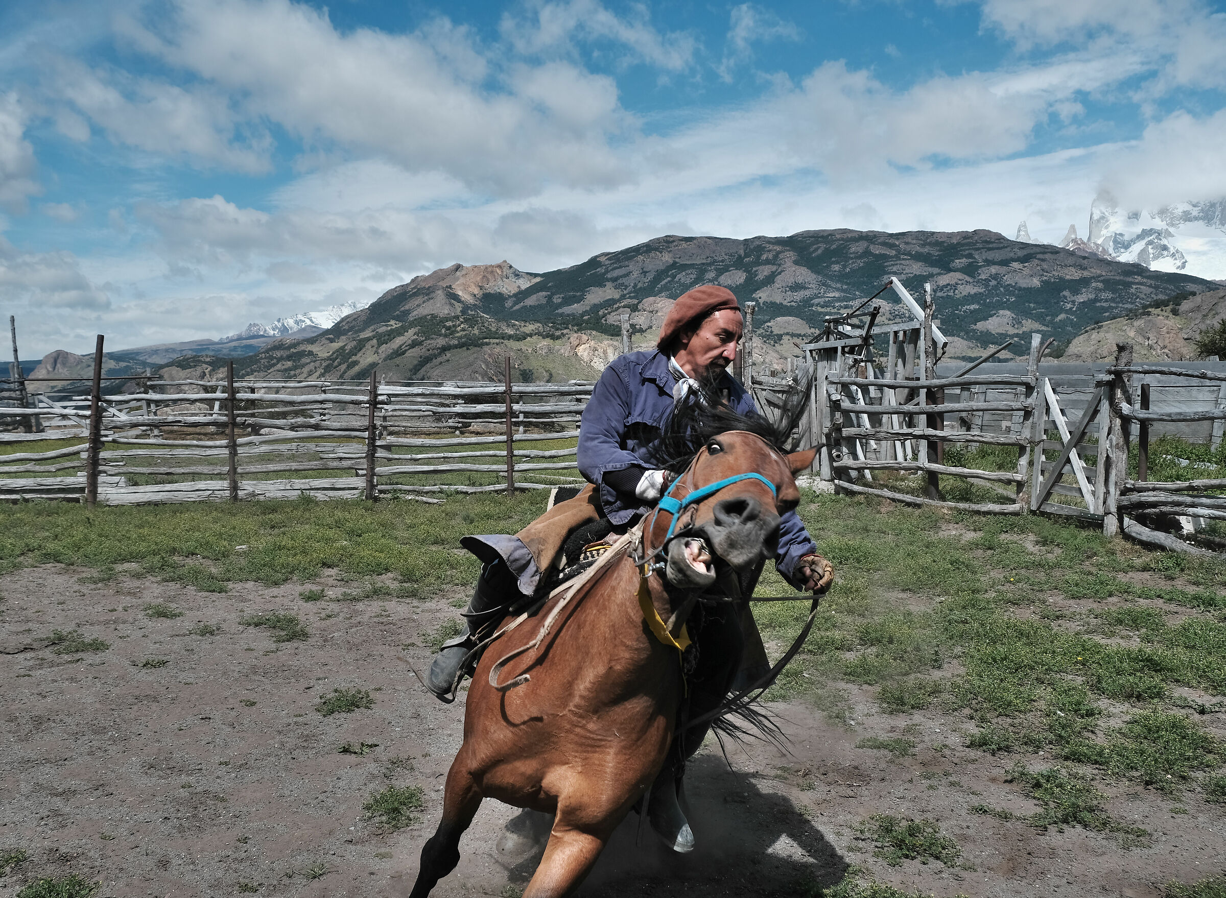 Riding Patagonia