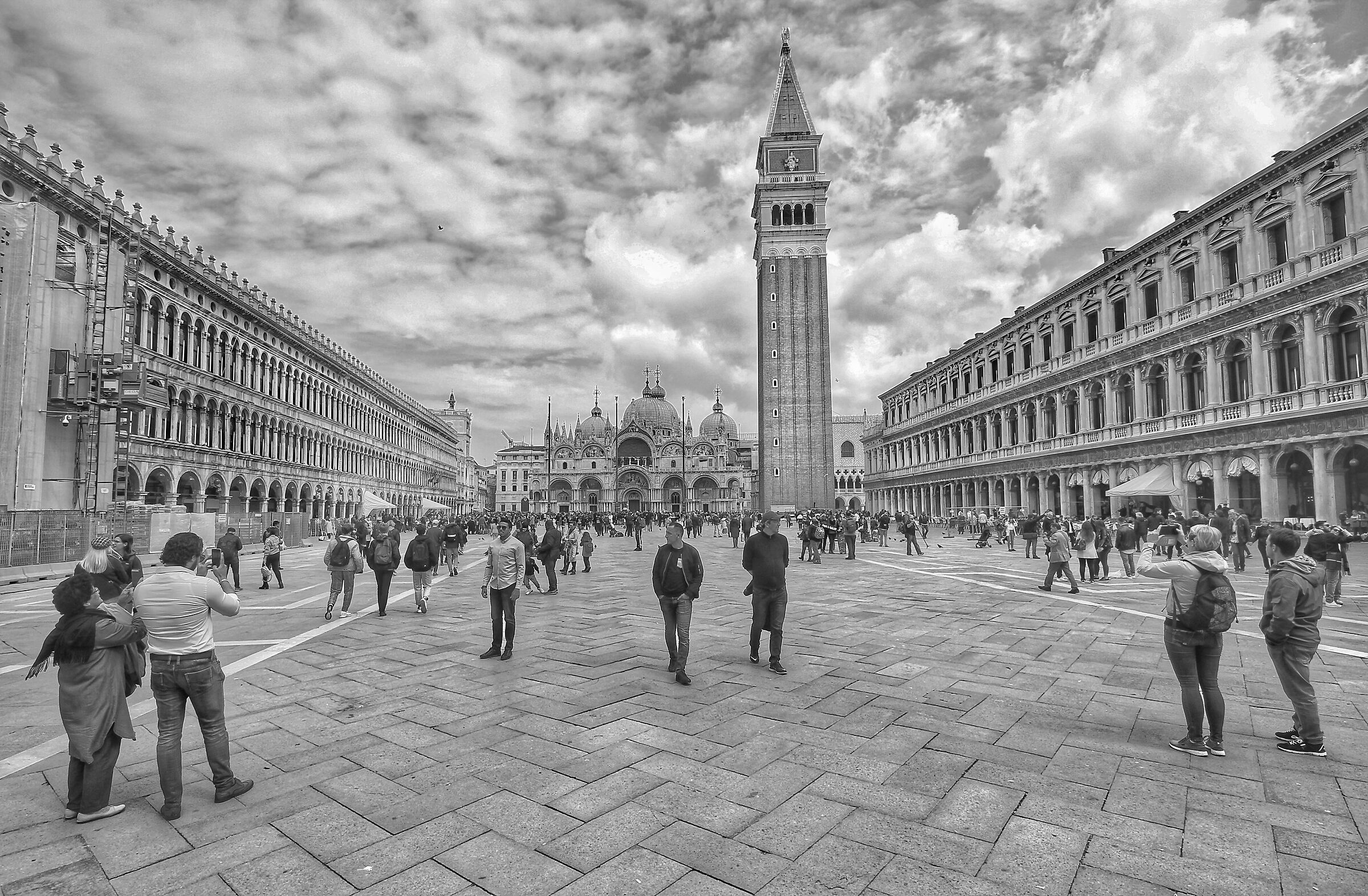 Venice b&n Piazza S.Marco