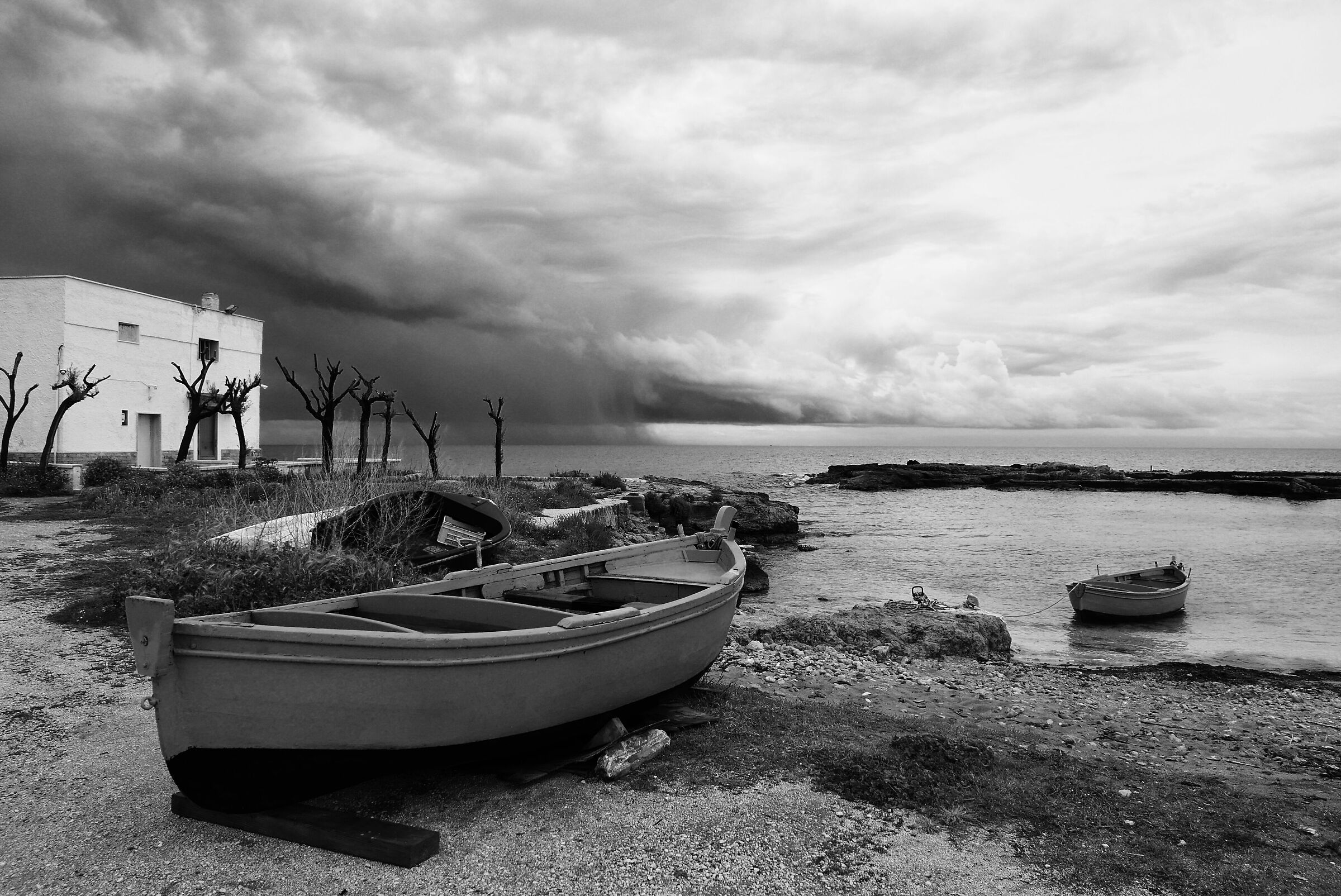 arriva il temporale BW