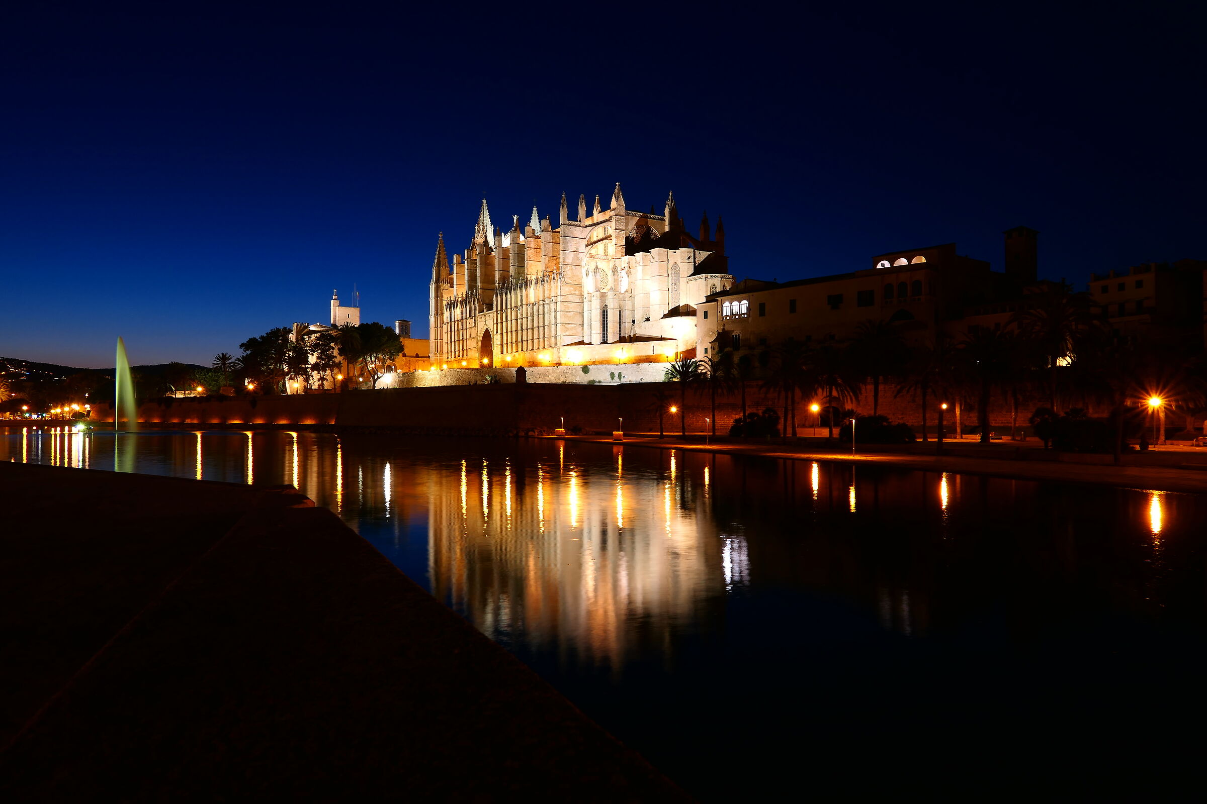 Cattedrale di Maiorca la Tramonto