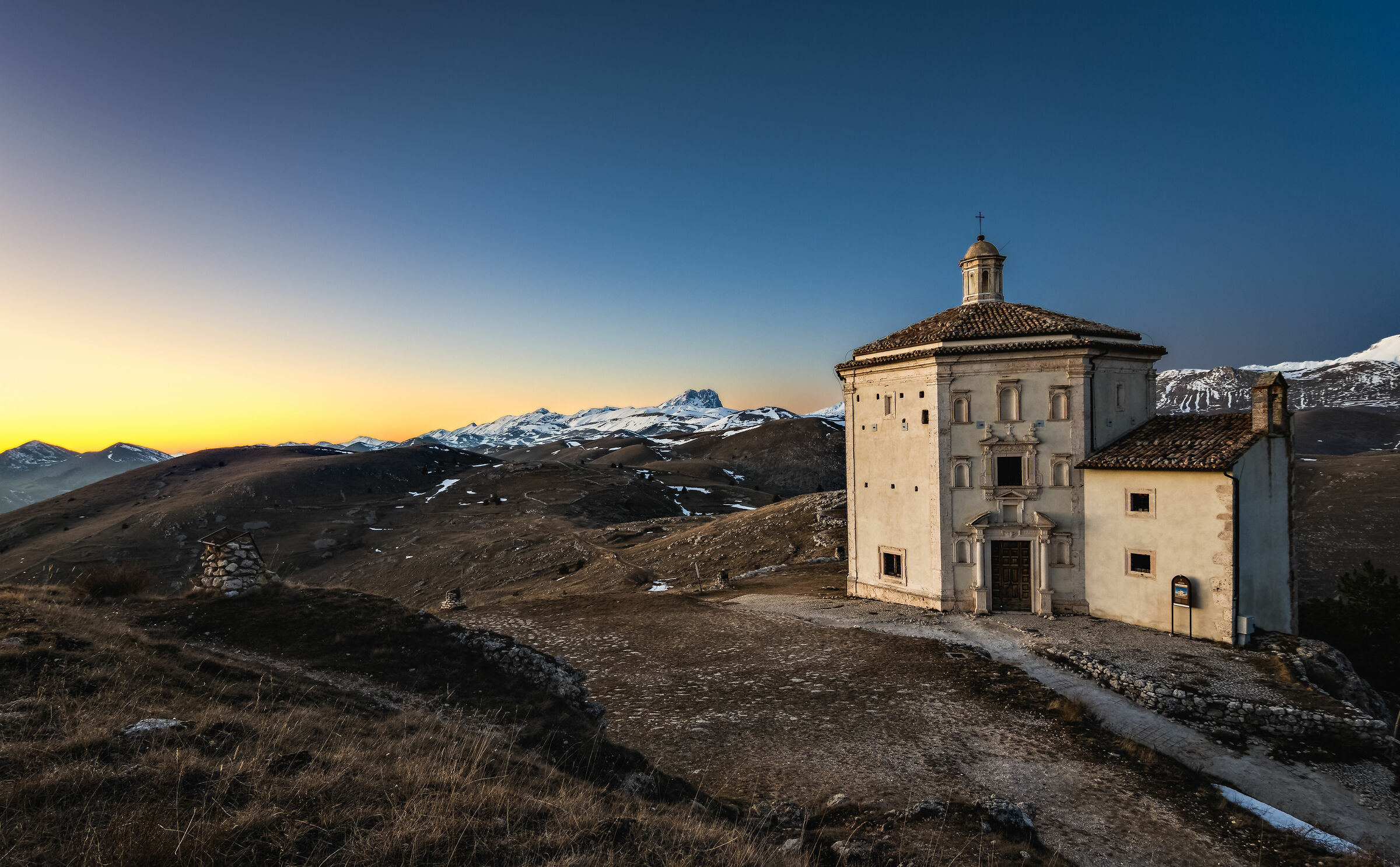 Big Rock from Rocca Calascio
