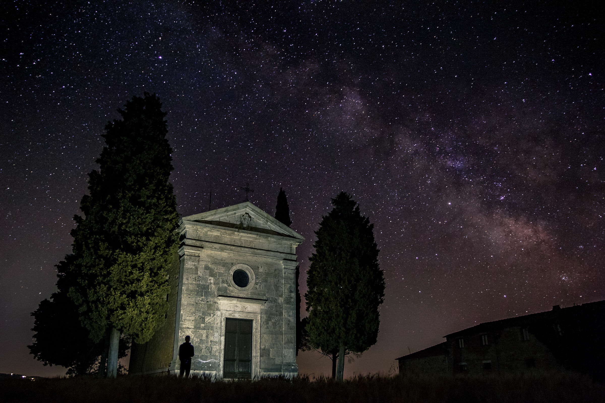 Selfie under the Milky Way