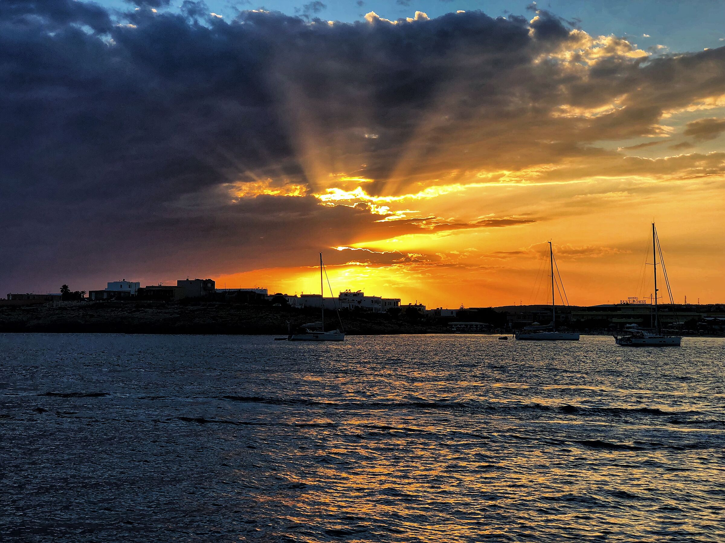 Lampedusa sunset