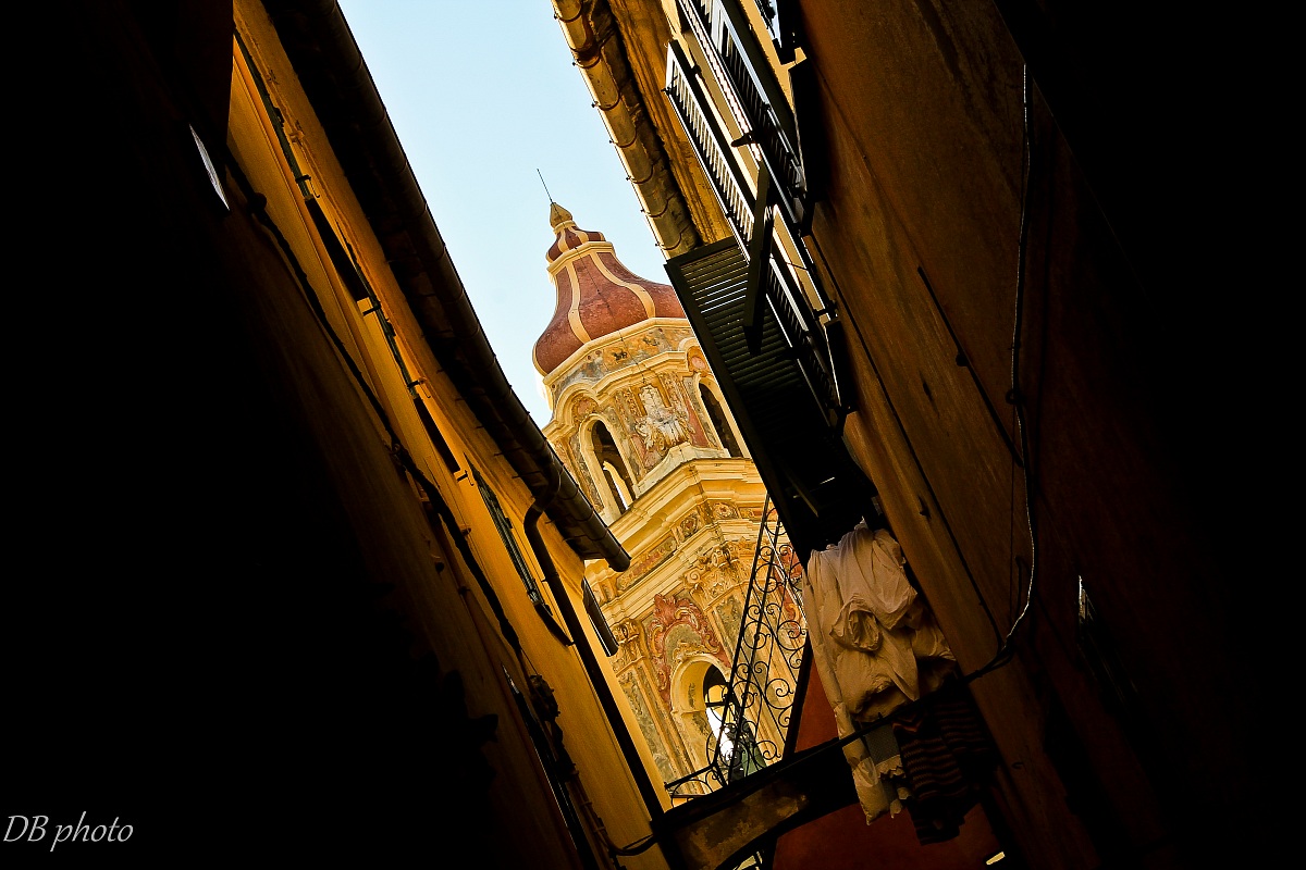 From the alley ... the bell tower