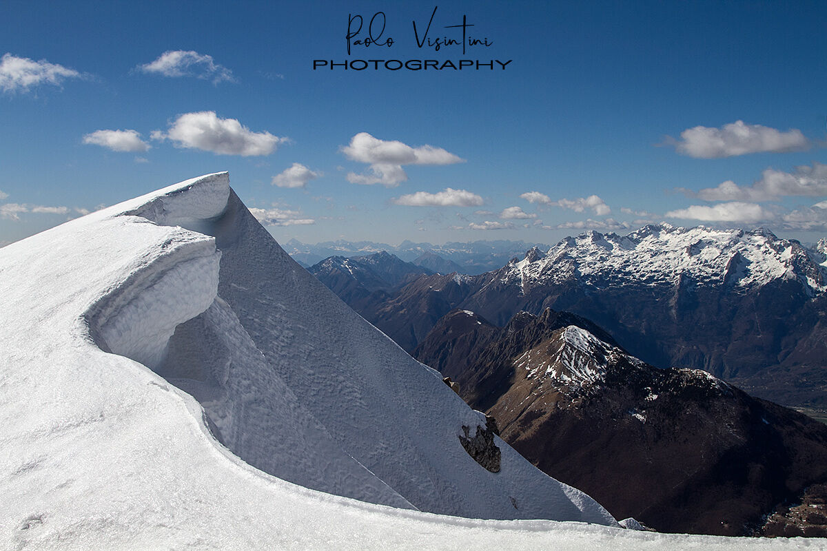In cima al Krn in Slovenia