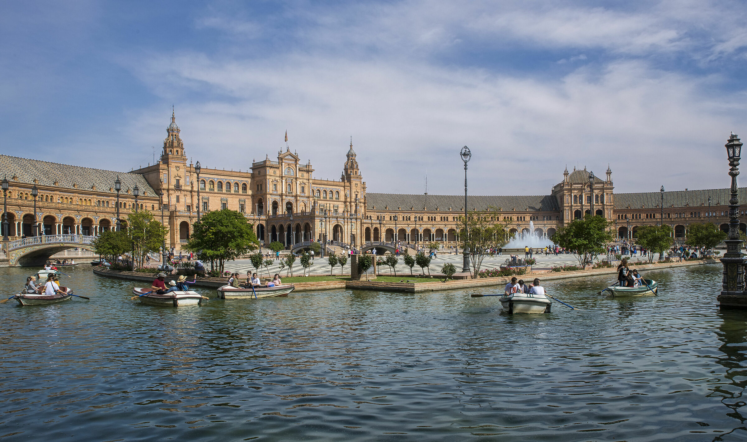 Siviglia - Particolare canale Piazza di Spagna