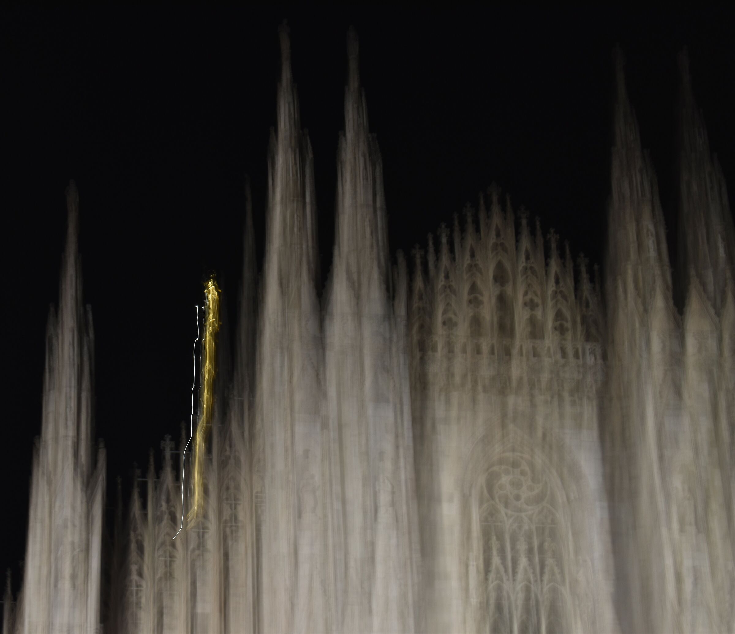 Milan.. The dome at night........