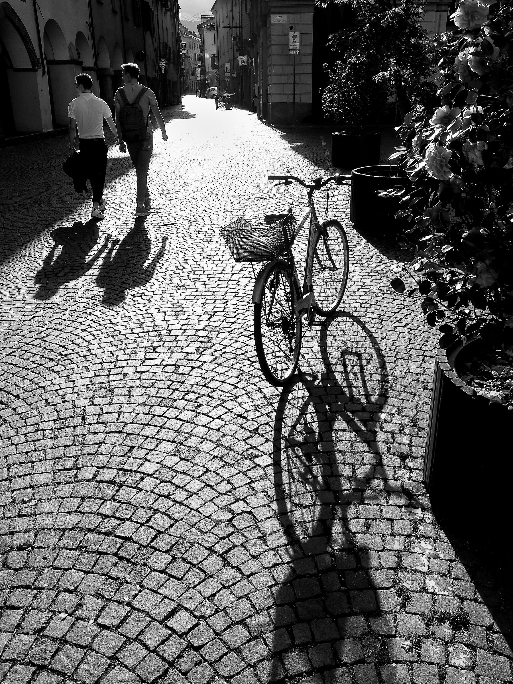 Backlight in Piazza del Duomo