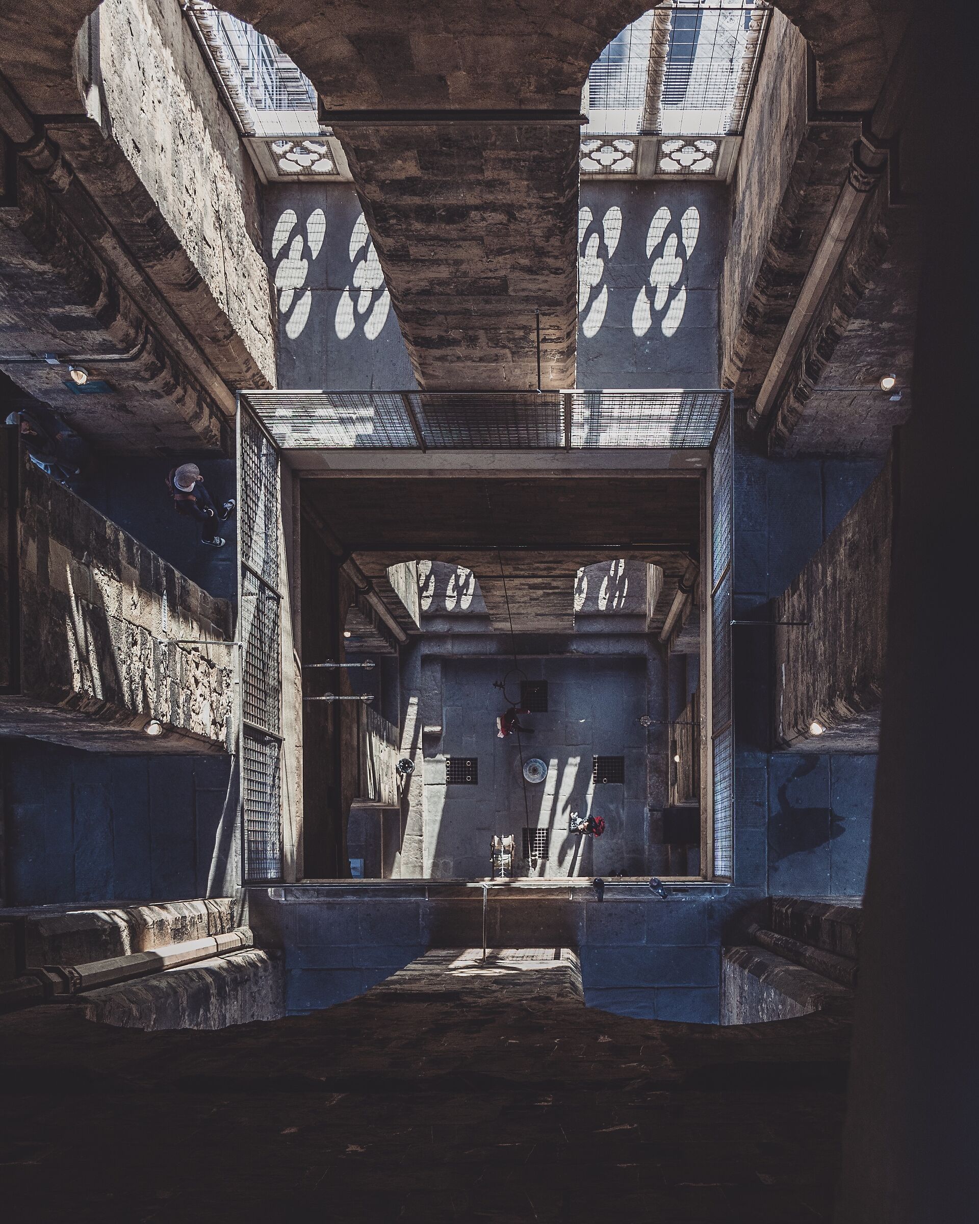 The bowels of Giotto's Bell tower