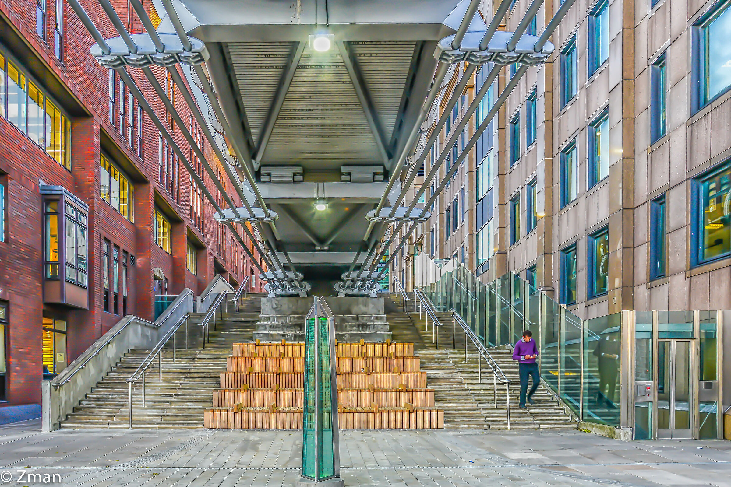 Under The Pedestrian Bridge