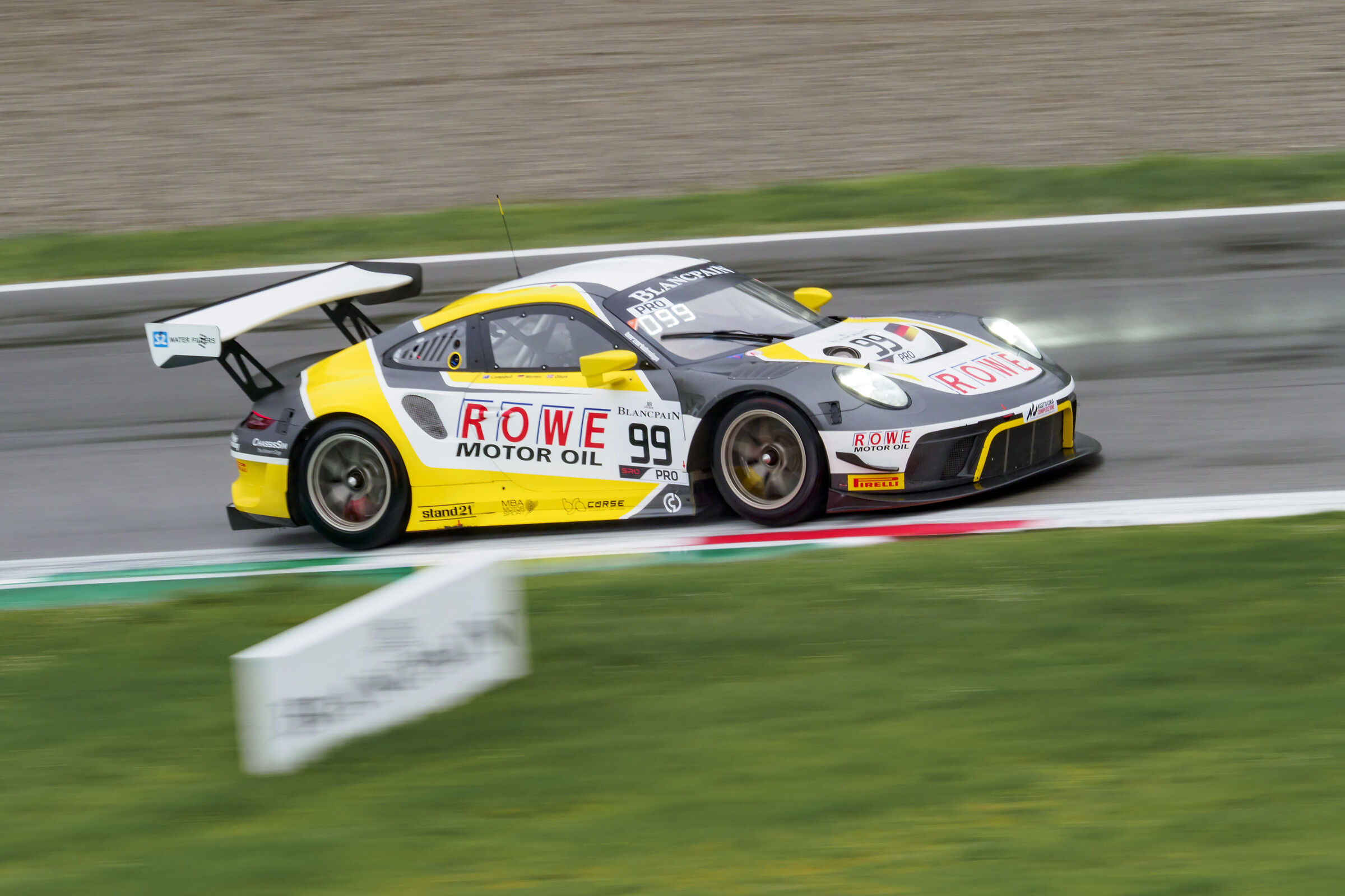 Blancpain 2019 Porsche 911 R Team ROWE Racing