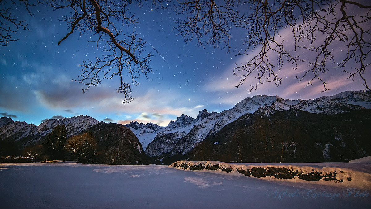 Night under the lace Badile