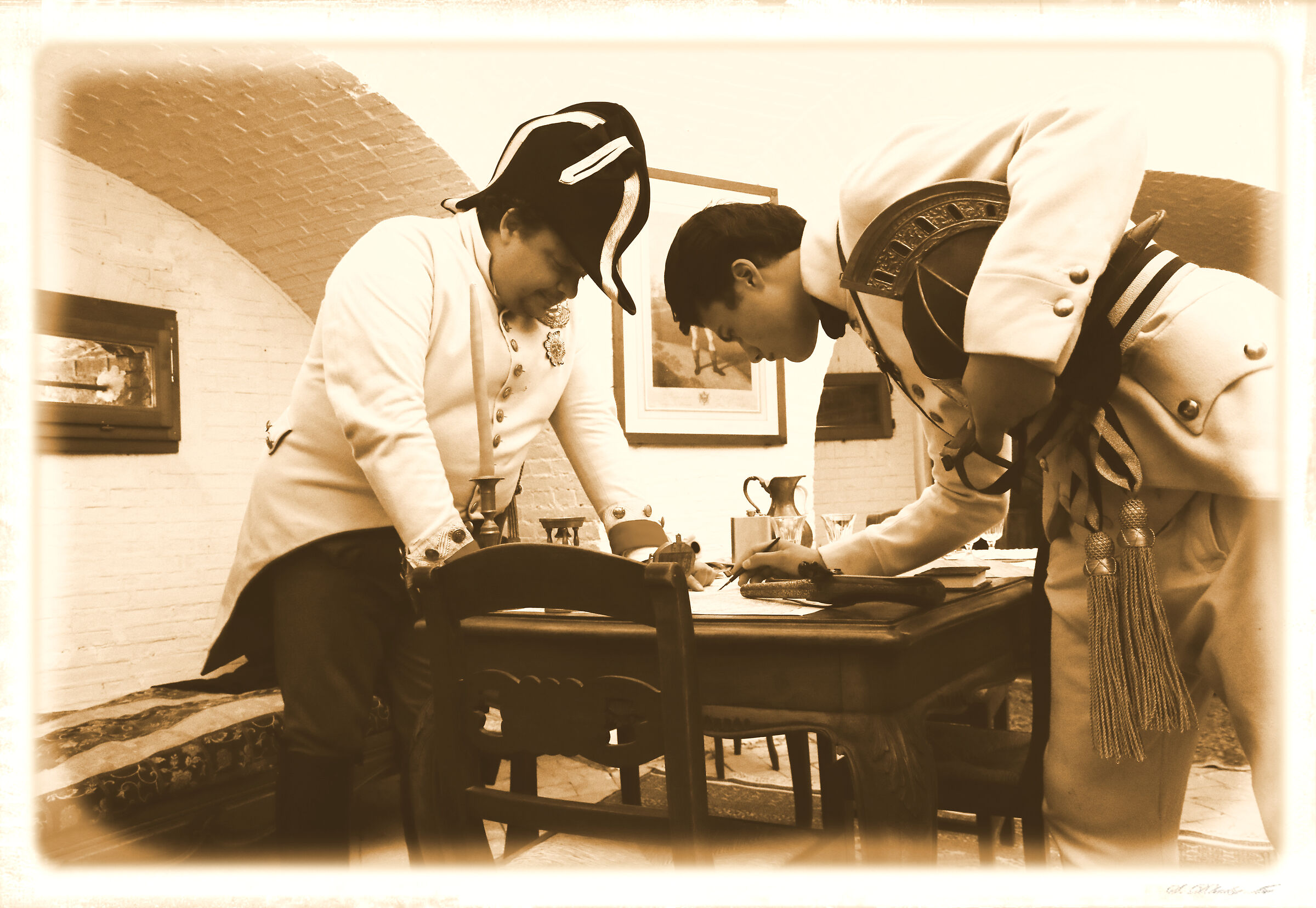 YOU STUDY A STRATEGY FOR BATTLE