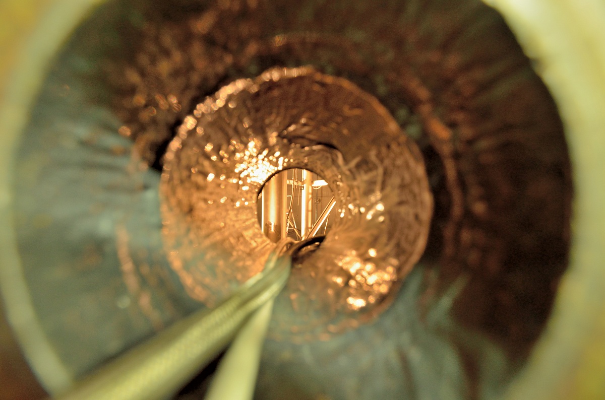 within the experiment