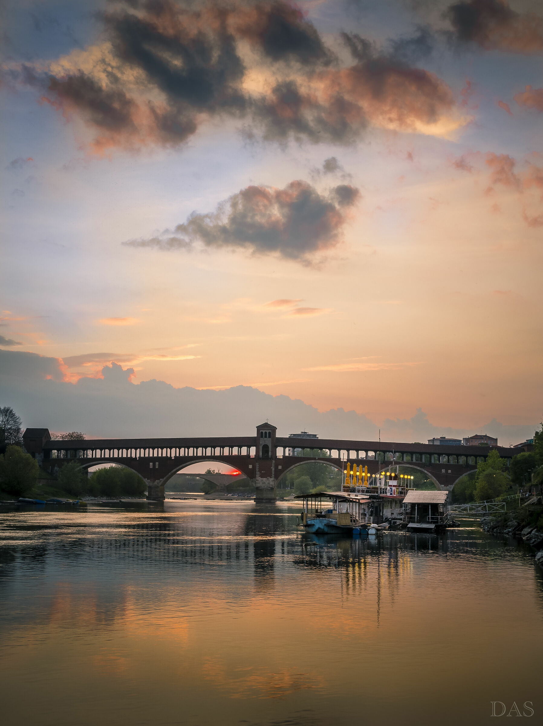 Pavia the Covered Bridge 4