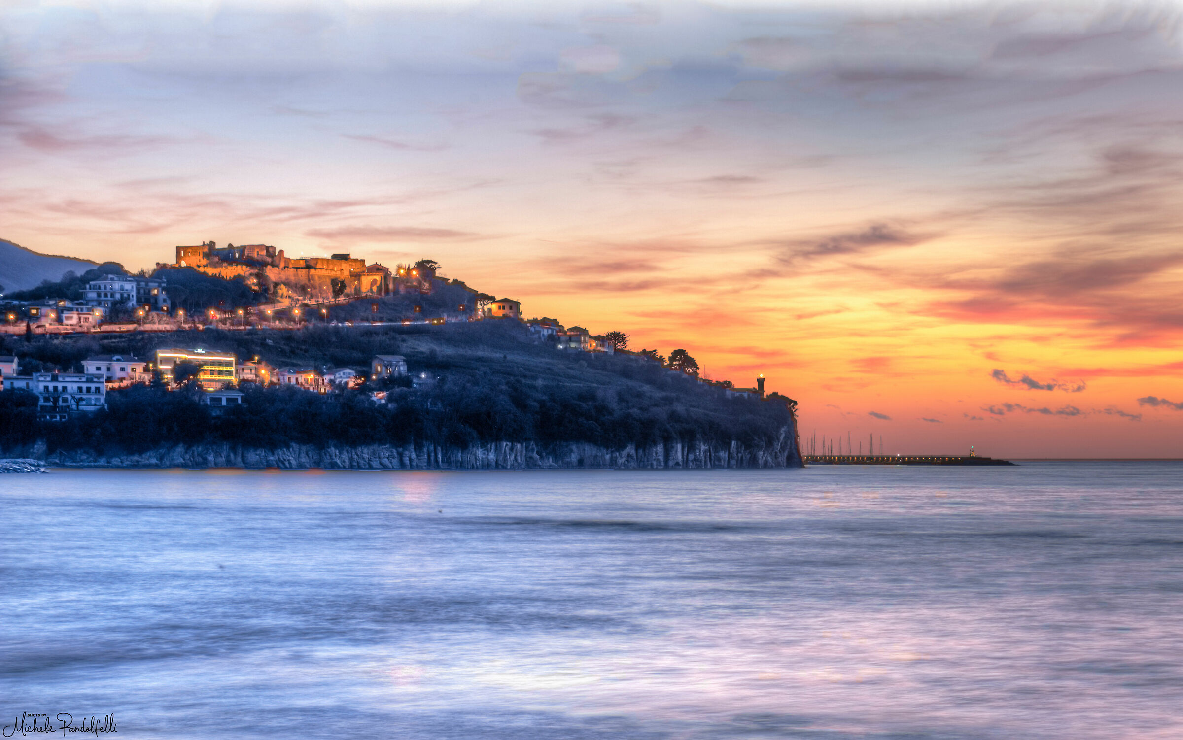 Agropoli (SA) at sunset